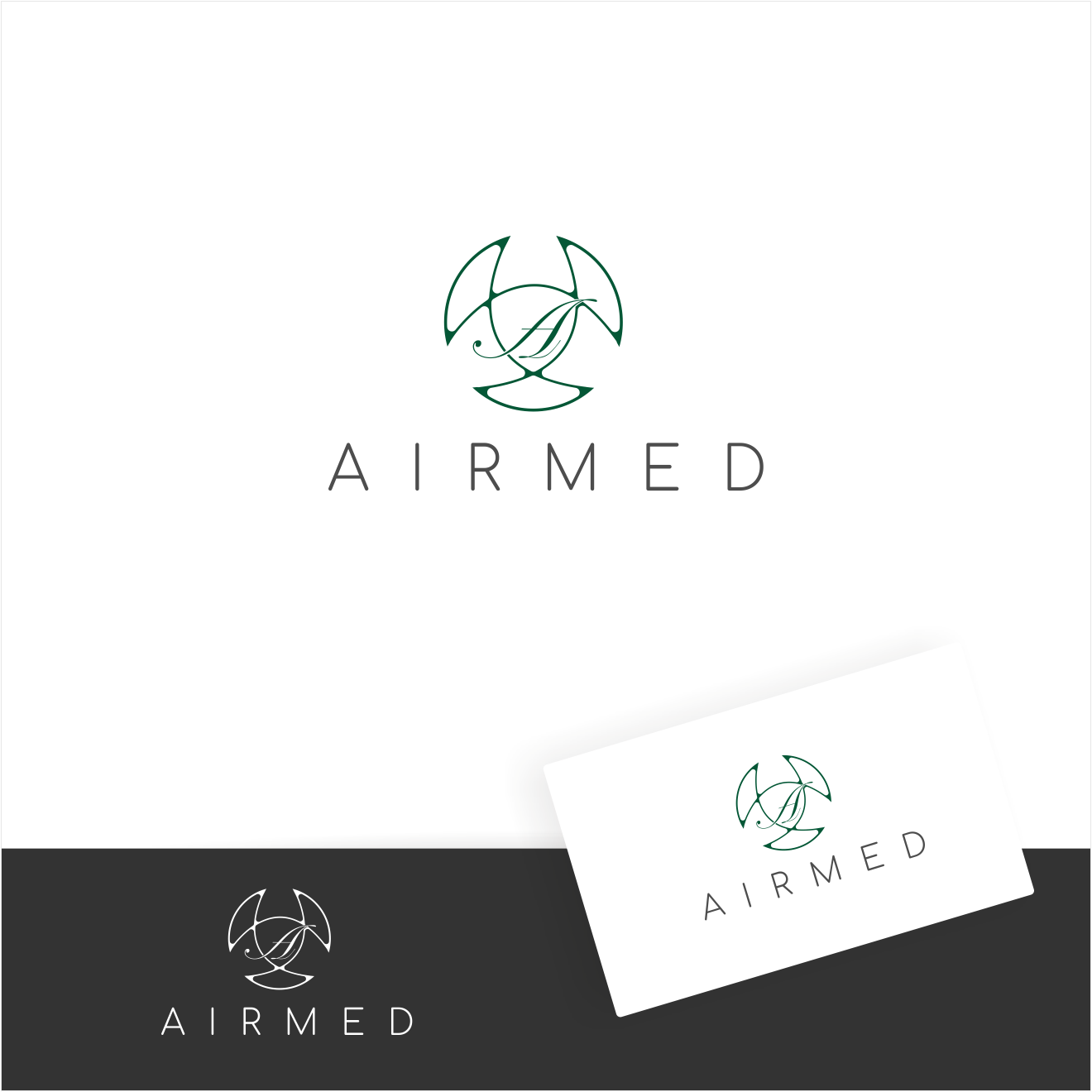 Logo Design by Arham Hidayat for Airmed Wellness, LLC | Design #32055421