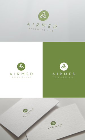 Logo Design by GLDesigns for Airmed Wellness, LLC | Design: #32055657