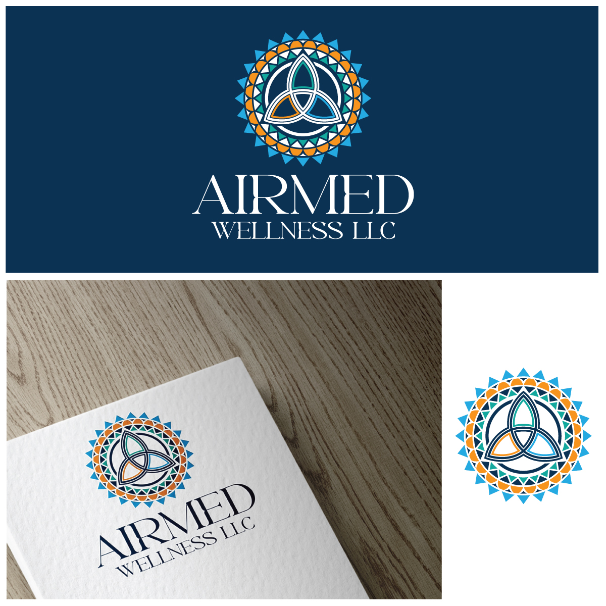 Logo-Design von riya.mitra07j für Airmed Wellness, LLC | Design #32056756