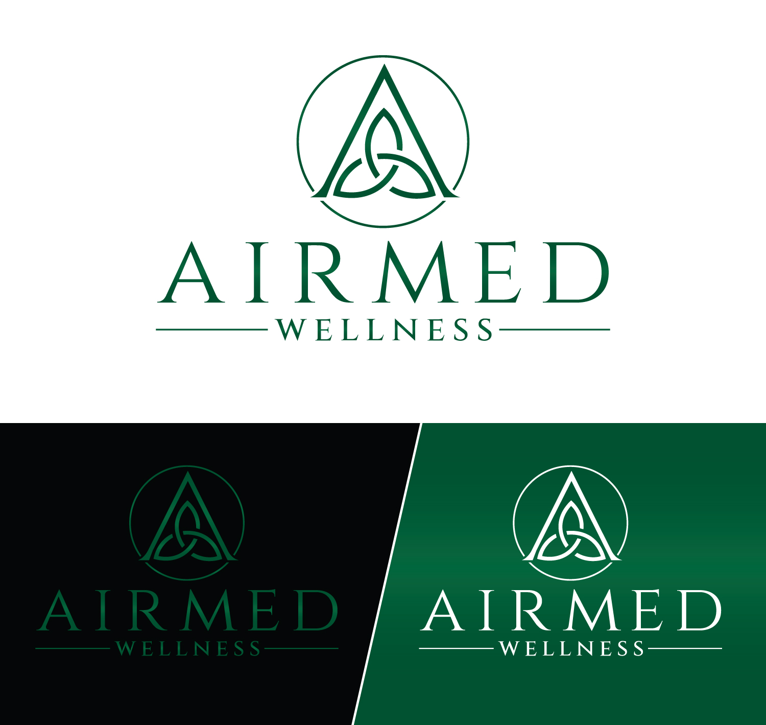 Logo Design by Atec for Airmed Wellness, LLC | Design #32065378