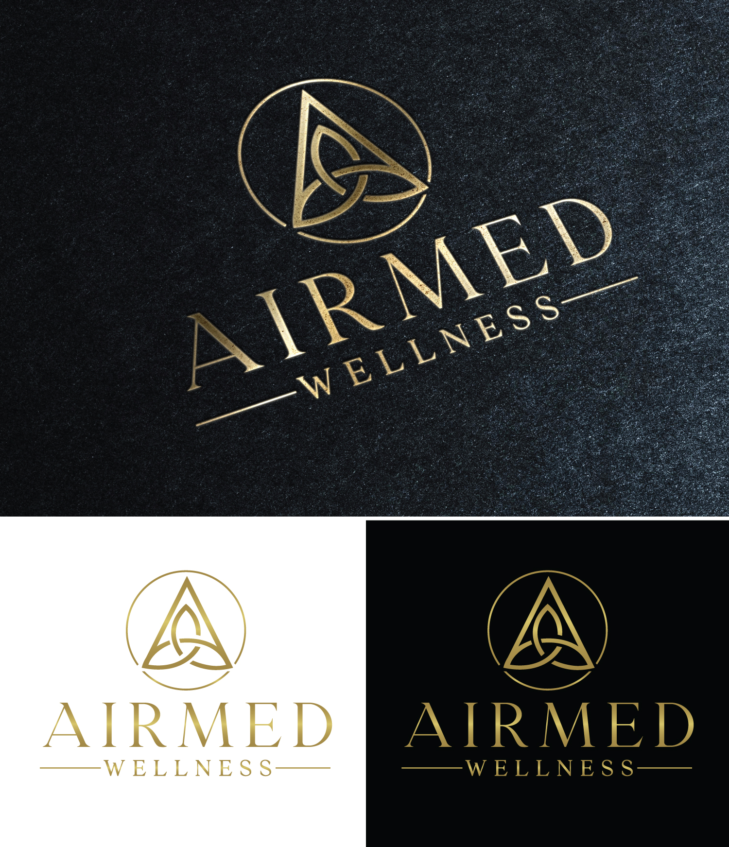 Logo Design by Atec for Airmed Wellness, LLC | Design #32083206