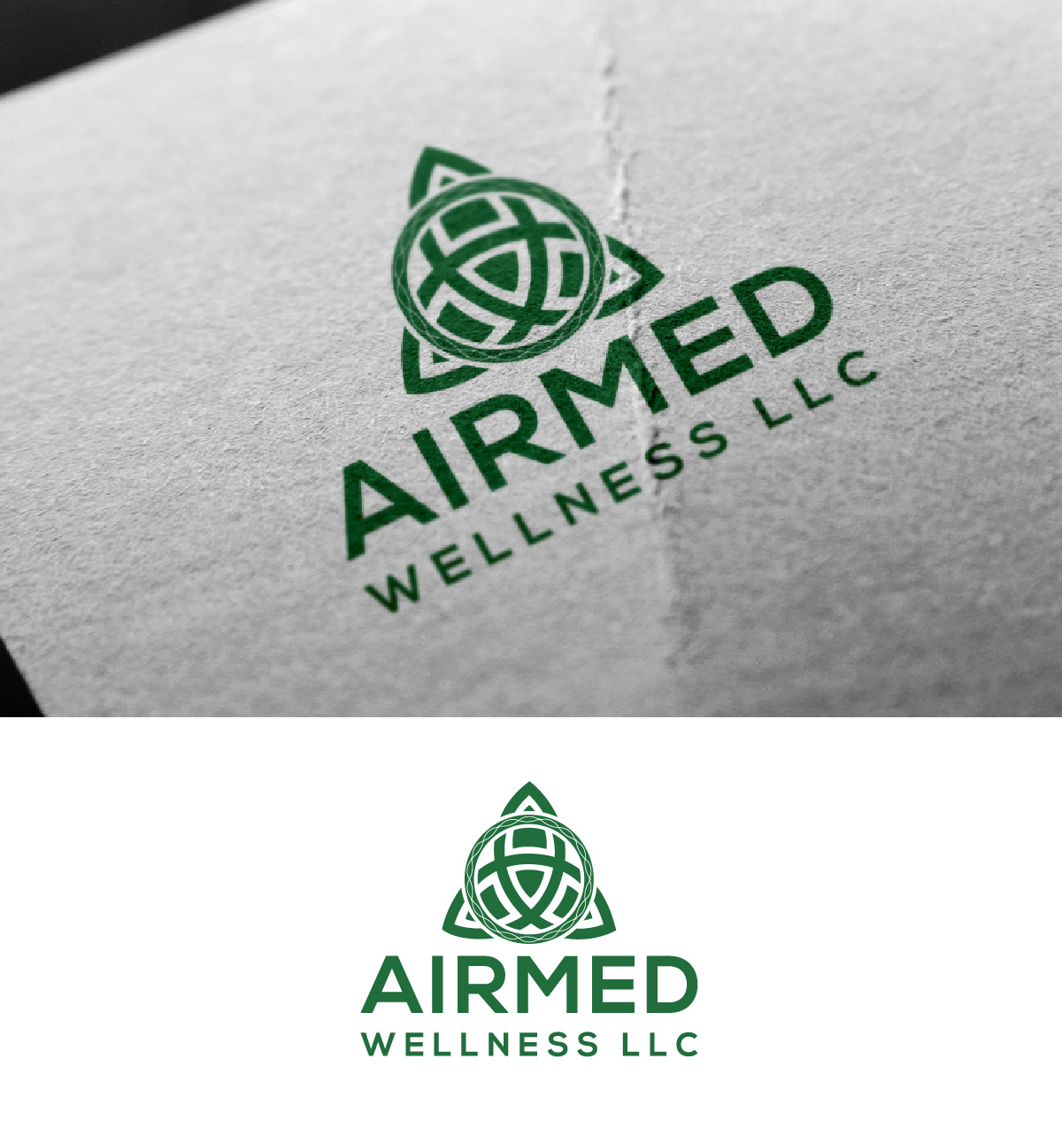 Logo Design by fly  design for Airmed Wellness, LLC | Design #32059233