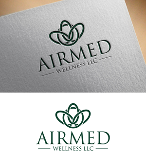 Logo Design by fly  design for Airmed Wellness, LLC | Design: #32059848
