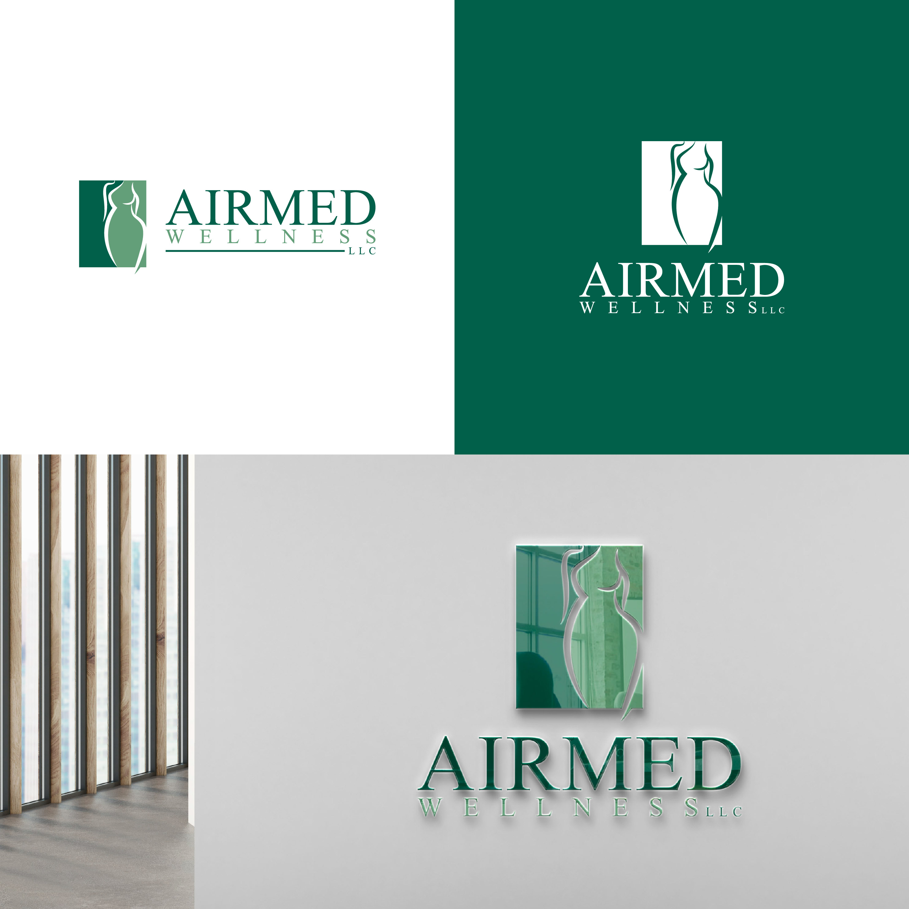 Logo-Design von 4tech services für Airmed Wellness, LLC | Design #32055505