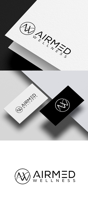 Logo Design by AEXO for Airmed Wellness, LLC | Design: #32074227