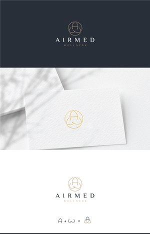 Logo Design by step forward 2 for Airmed Wellness, LLC | Design: #32071178