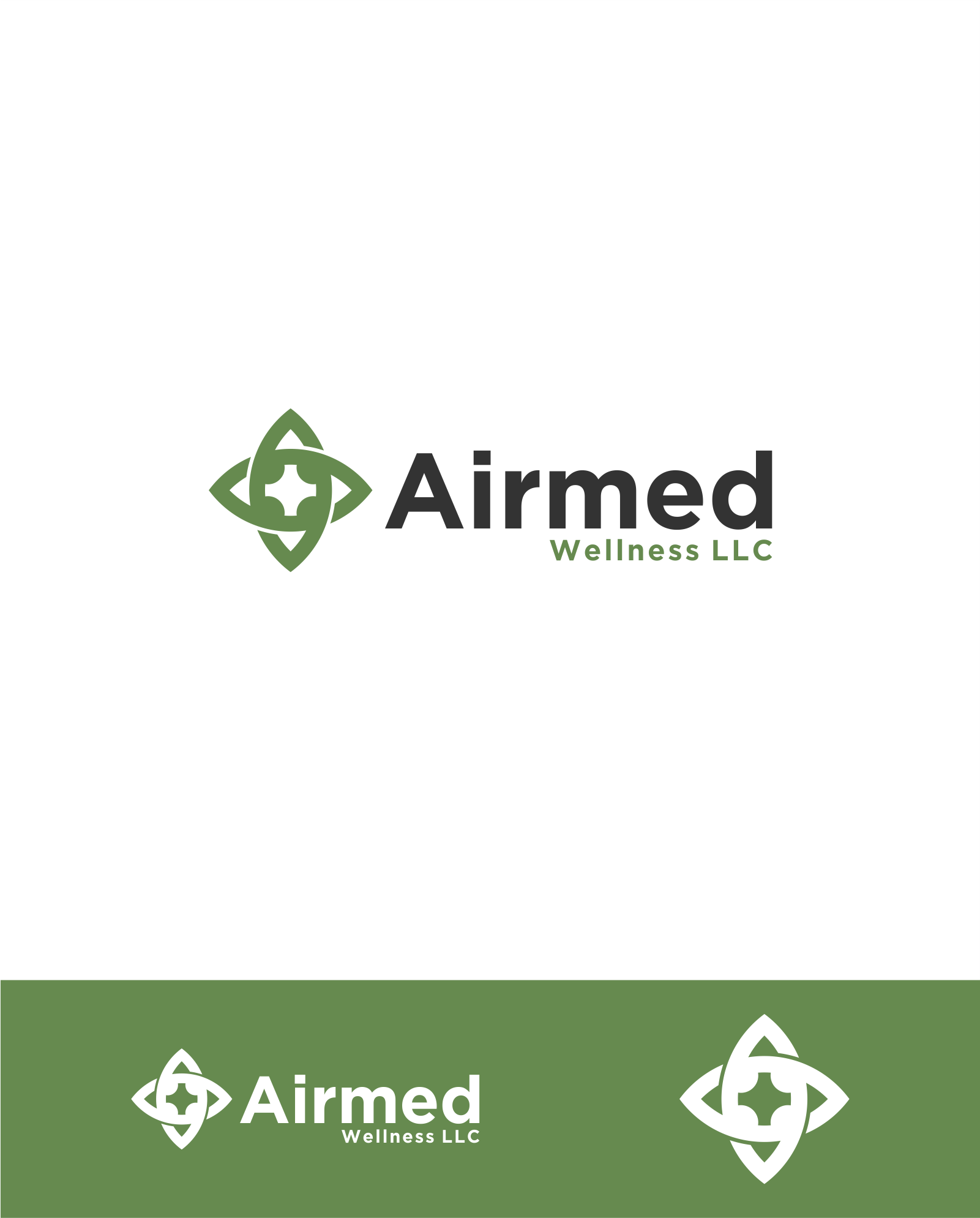 Logo Design by M.Syaiful Huda for Airmed Wellness, LLC | Design #32055855