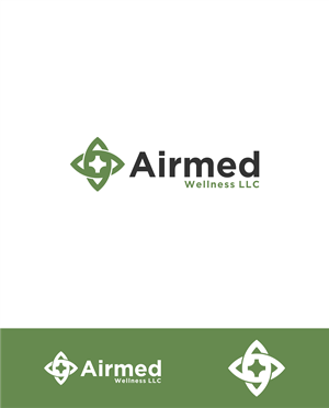 Logo Design by M.Syaiful Huda for Airmed Wellness, LLC | Design: #32055855