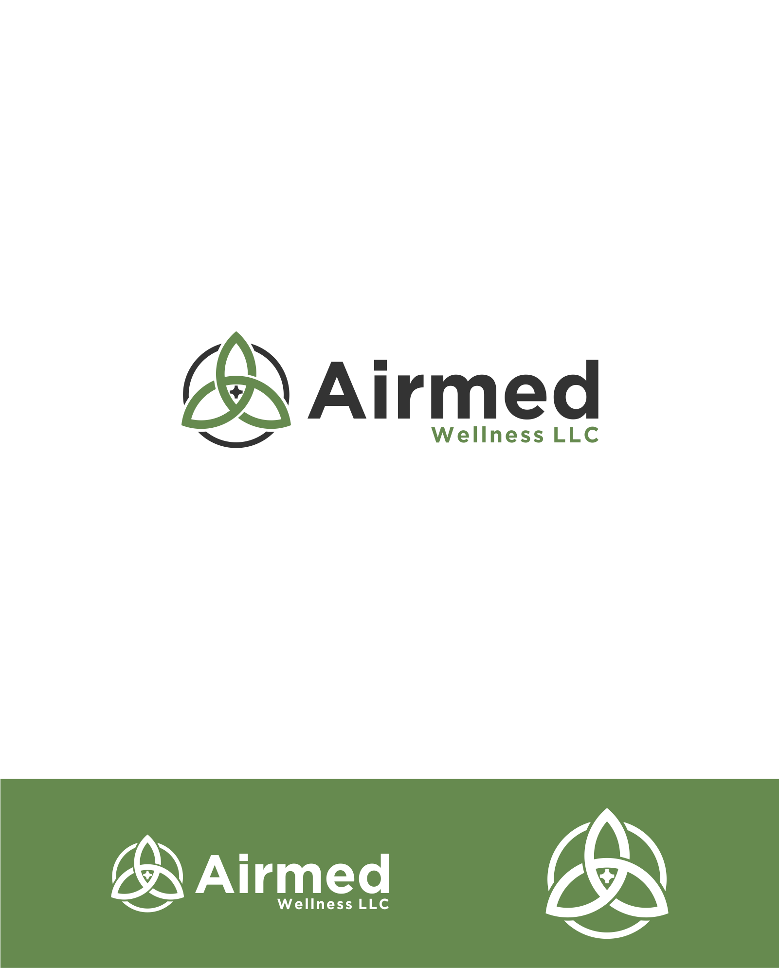 Logo Design by M.Syaiful Huda for Airmed Wellness, LLC | Design #32055910