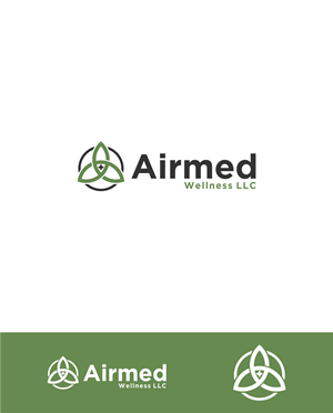 Logo Design by M.Syaiful Huda for Airmed Wellness, LLC | Design: #32055910