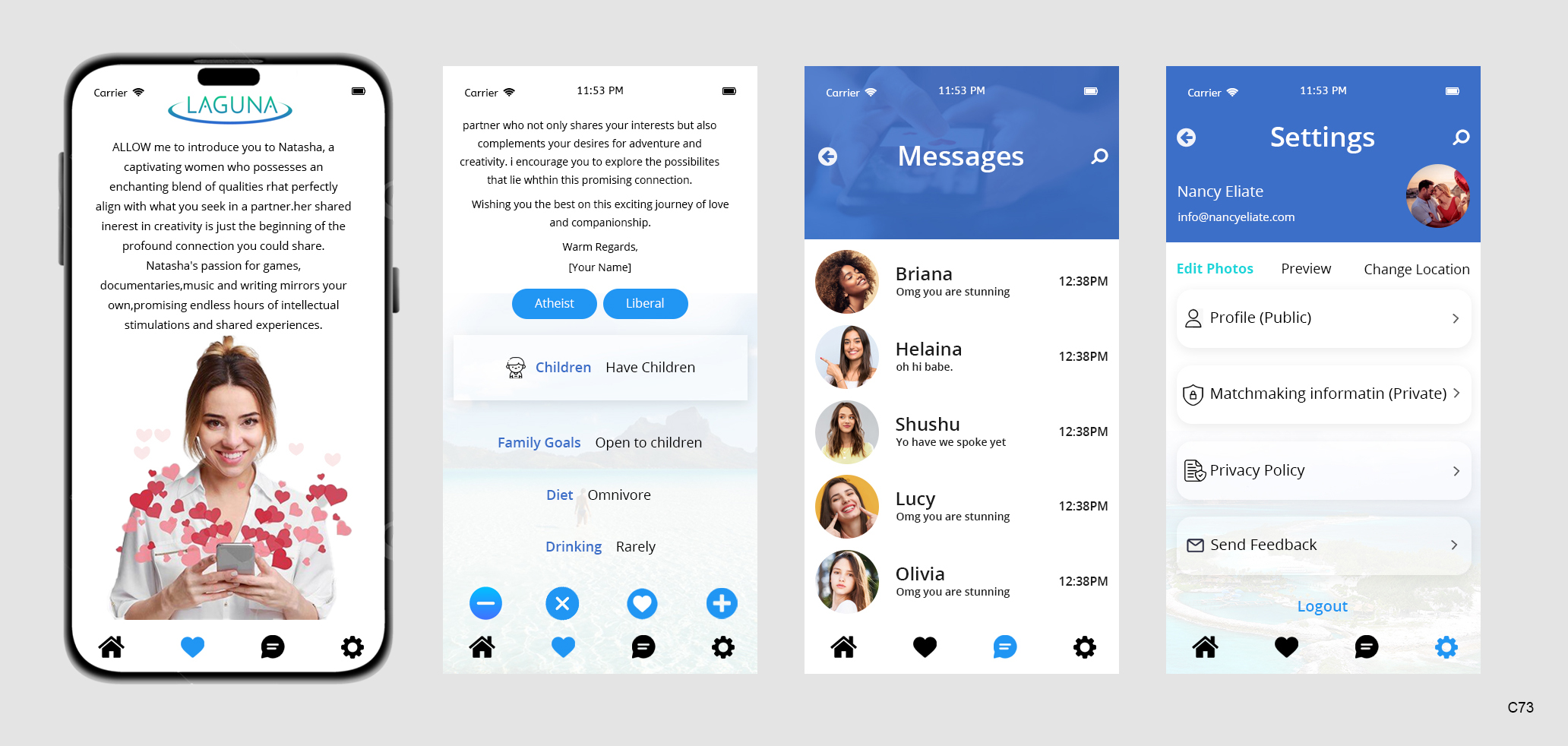 App Design by pb for this project | Design #32075326