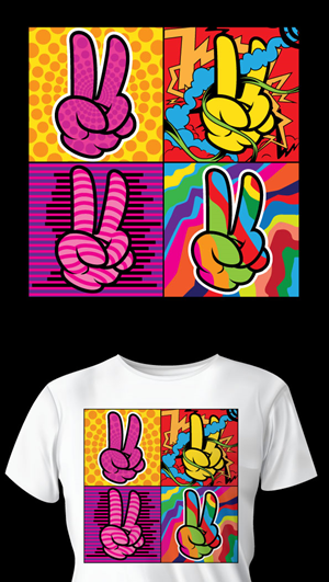 T-shirt Design by ally designs