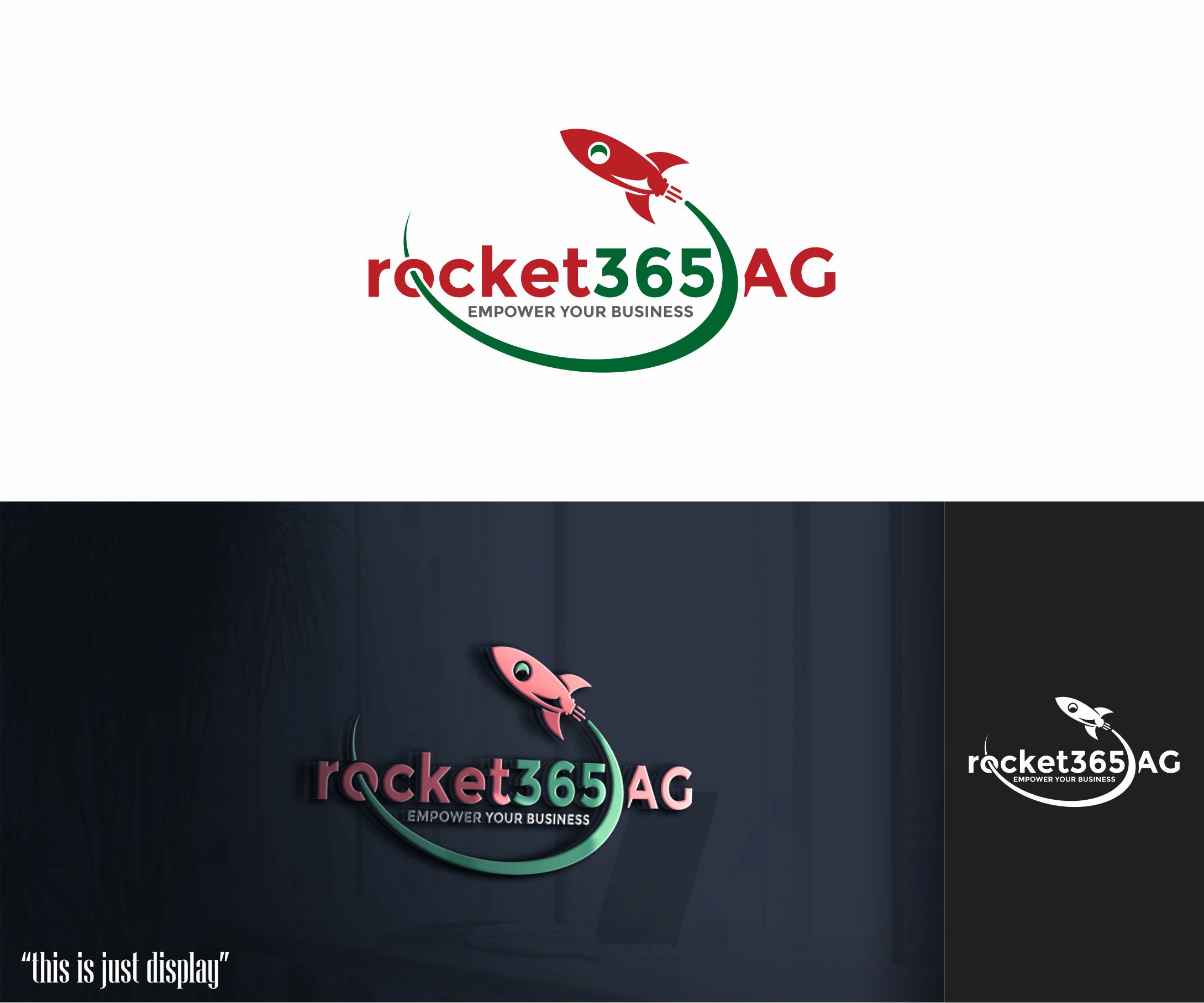 Logo Design by alkaline for rocket365 AG | Design #32065855