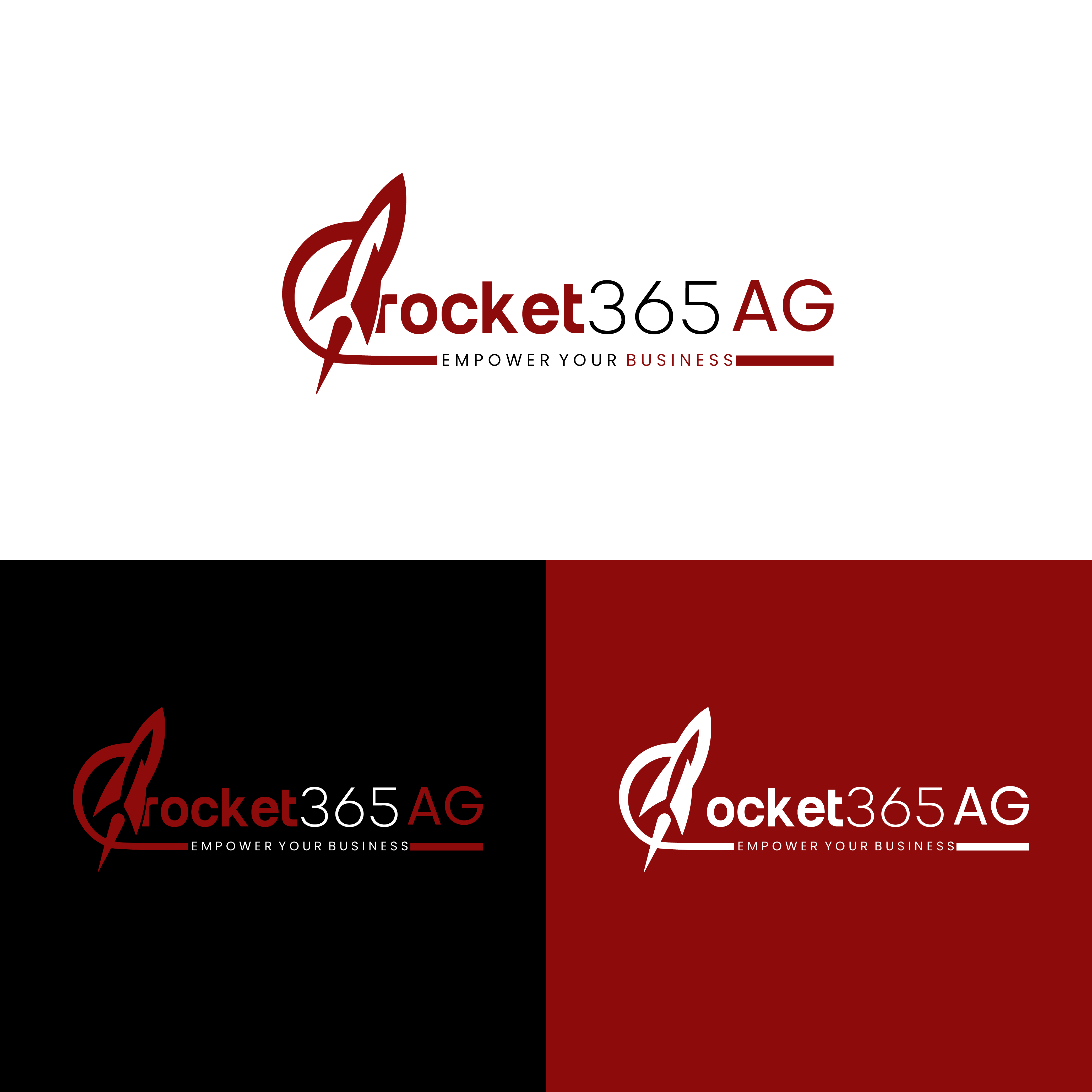 Logo Design by Shariqology for rocket365 AG | Design #32060196