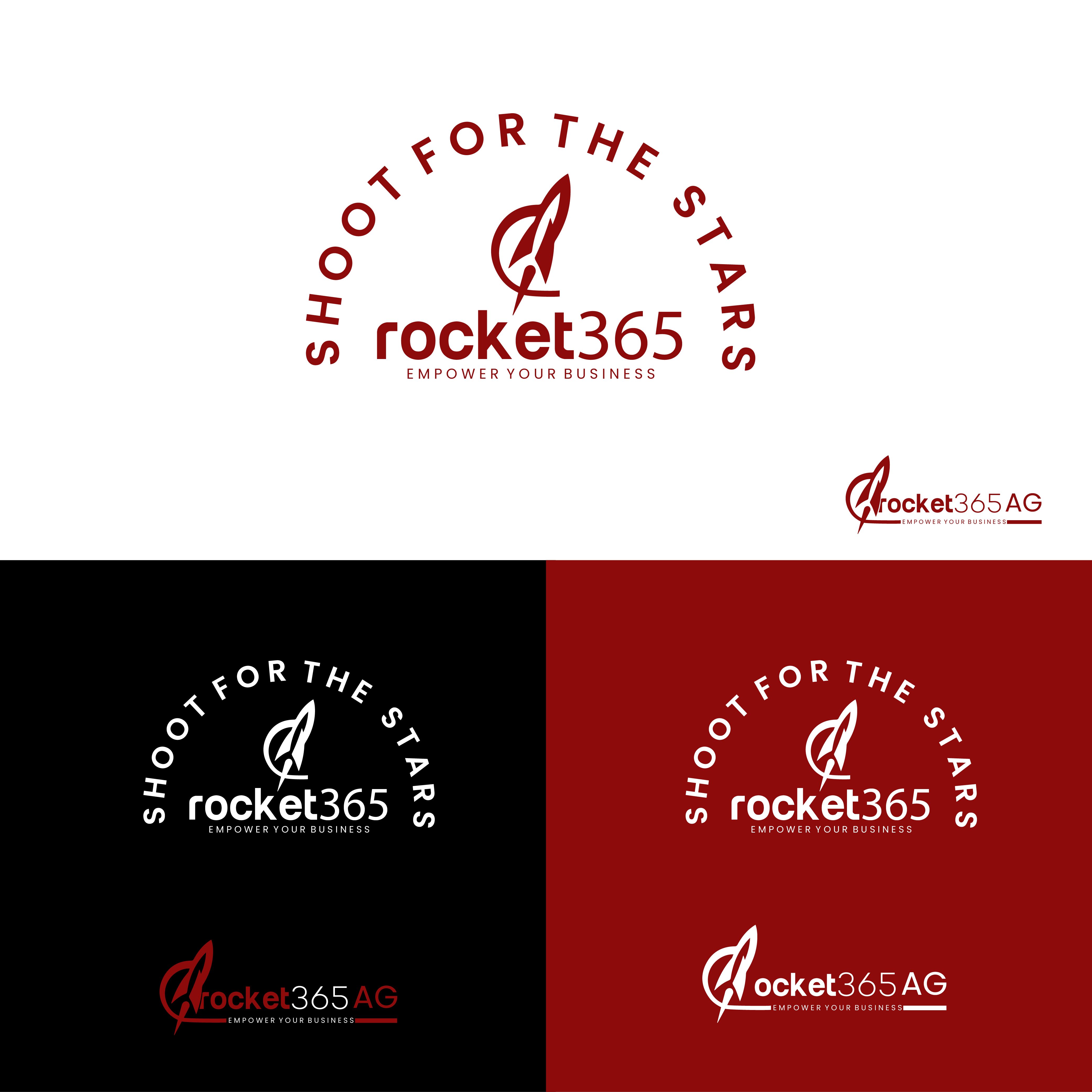 Logo Design by Shariqology for rocket365 AG | Design #32065338