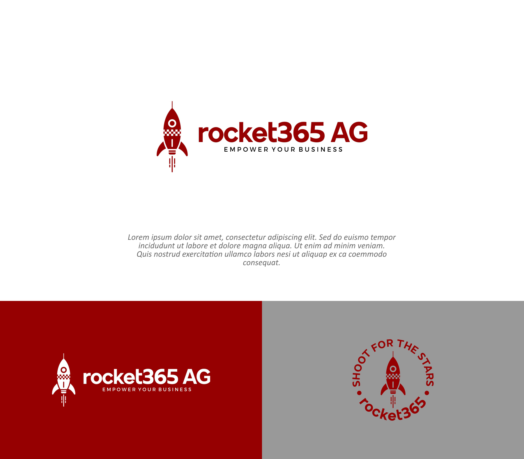 Logo Design by Abici for rocket365 AG | Design #32075194