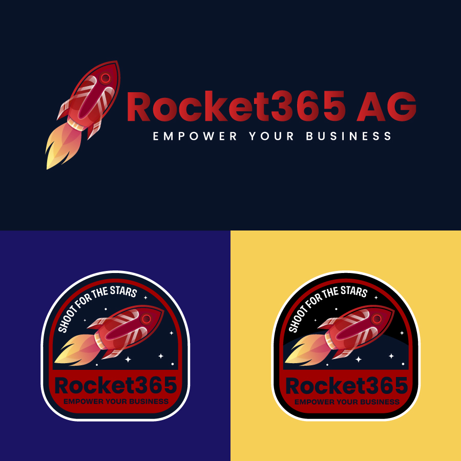 Logo Design by Your Brand Maker for rocket365 AG | Design #32061937