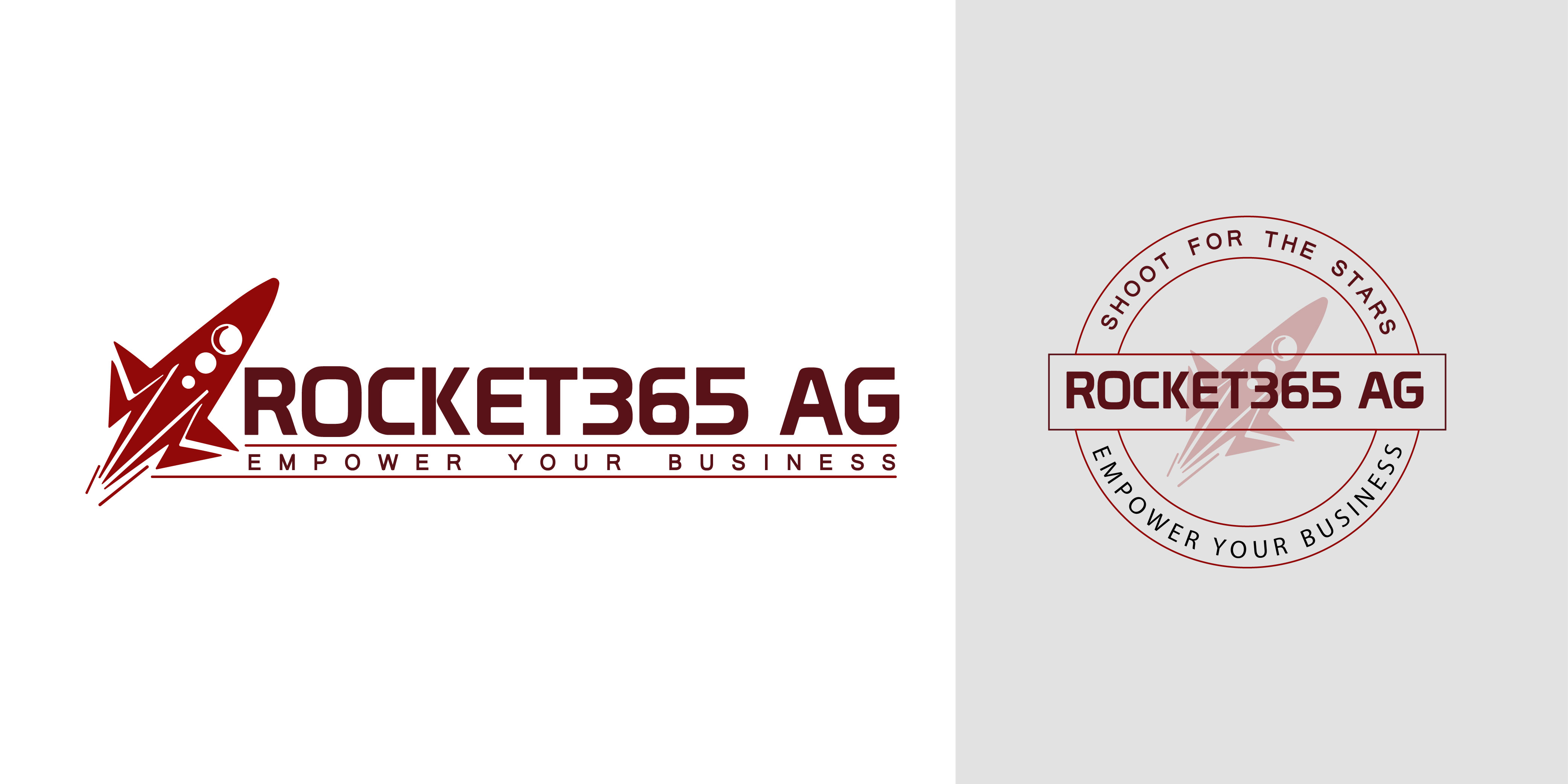 Logo Design by Ali Hamza45 for rocket365 AG | Design #32072527