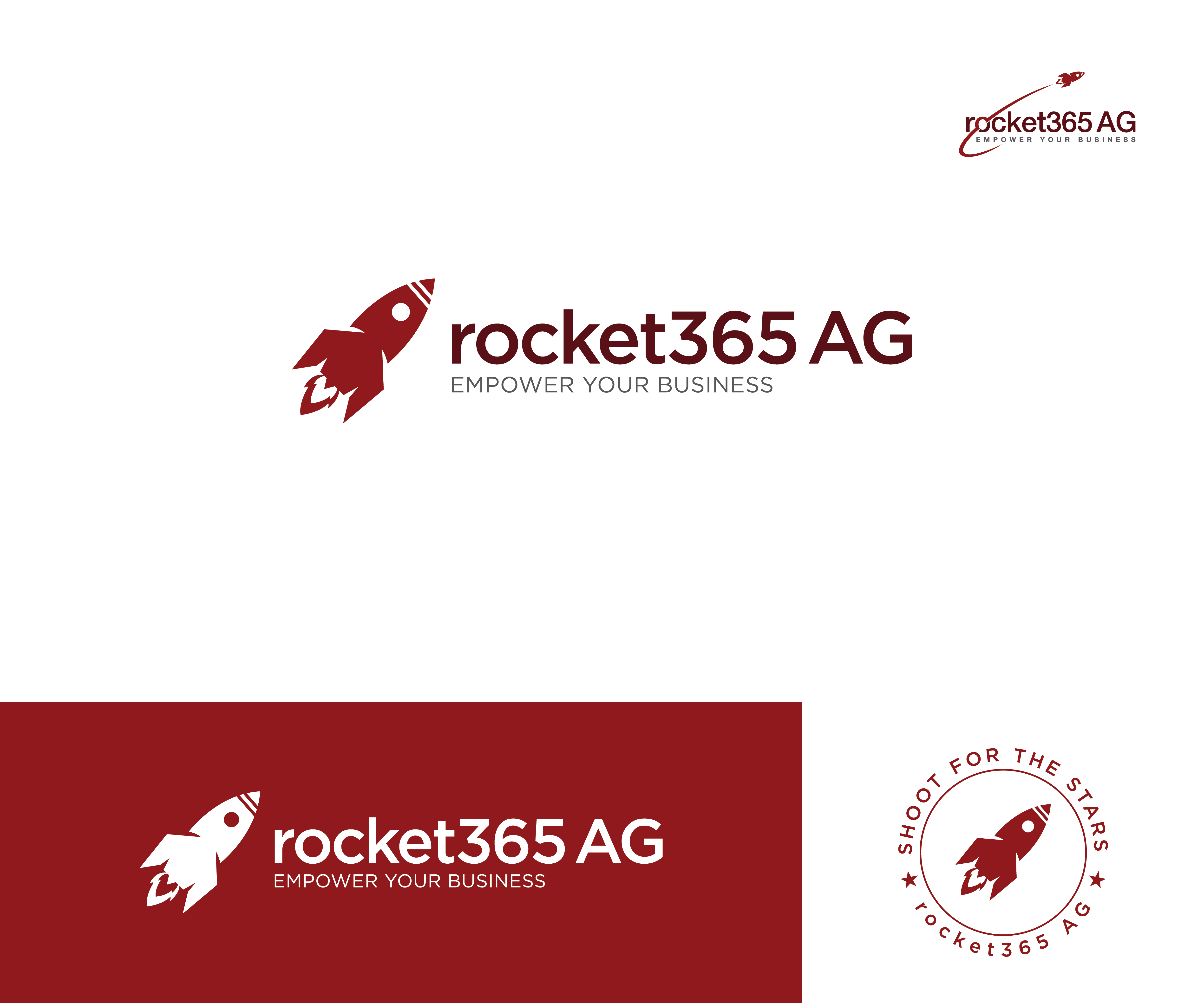 Logo Design by N M Designs for rocket365 AG | Design #32108588