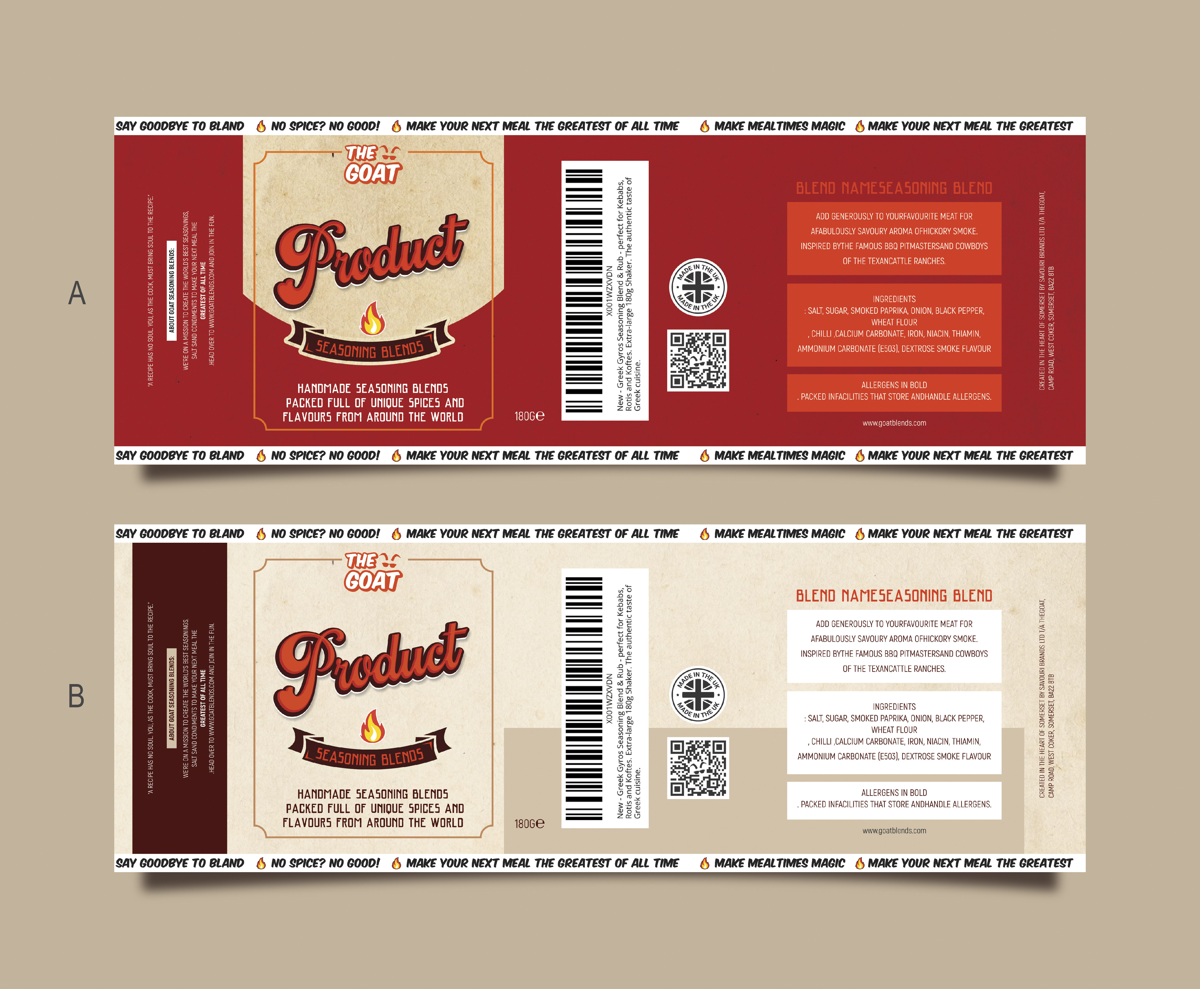 Label Design by Tuba Art Studio. IZ (IMRAN ZW) for this project | Design #32089210