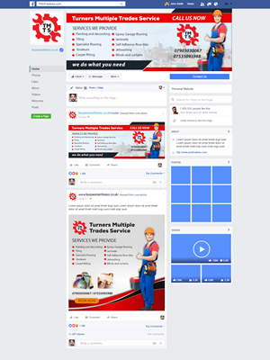 Facebook Design by uk
