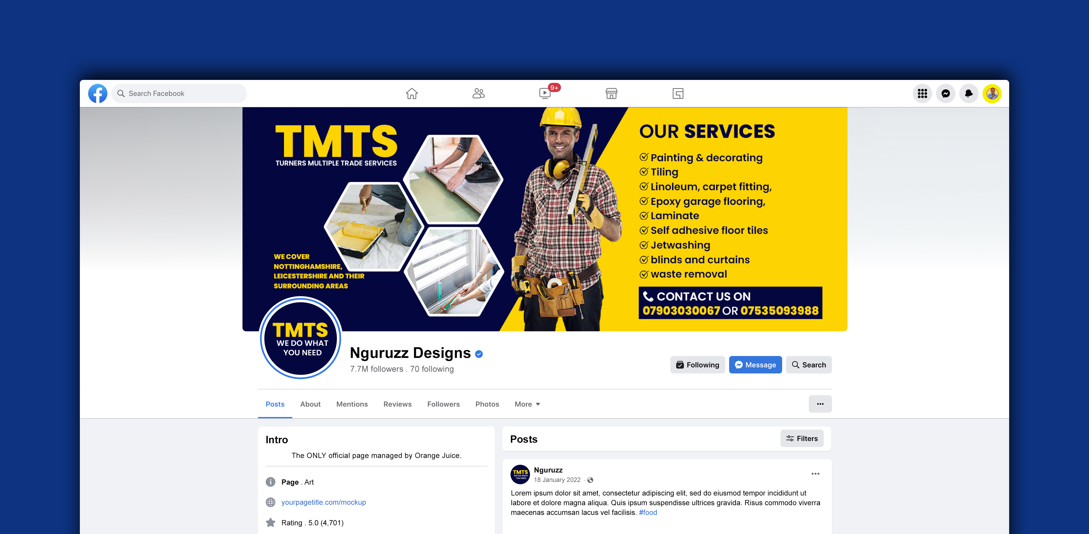 Facebook-Design von nguruzzdng für dieses Projekt | Design #32061788