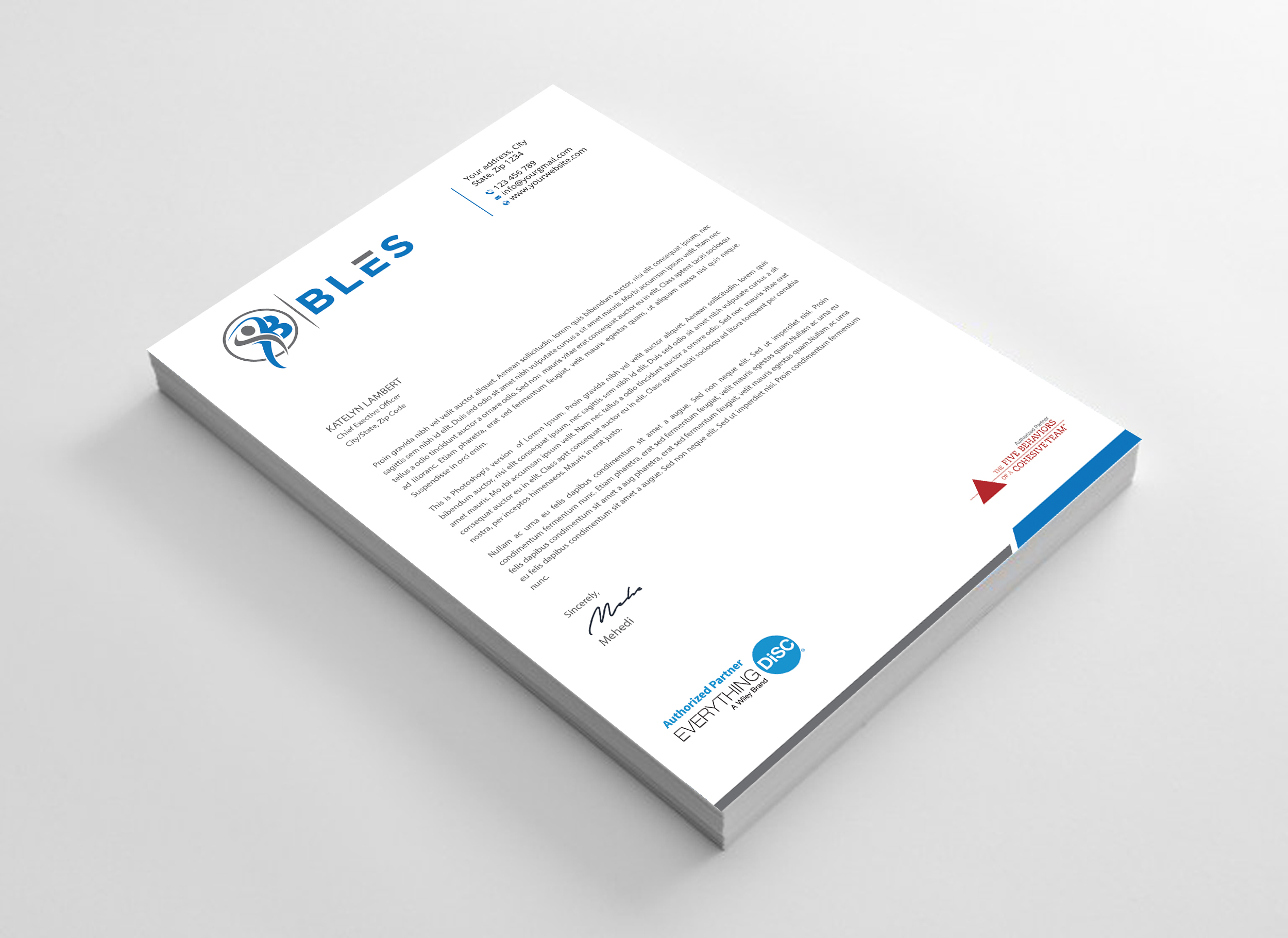 Briefkopf-Design von Expert Bappy für dieses Projekt | Design #32063753