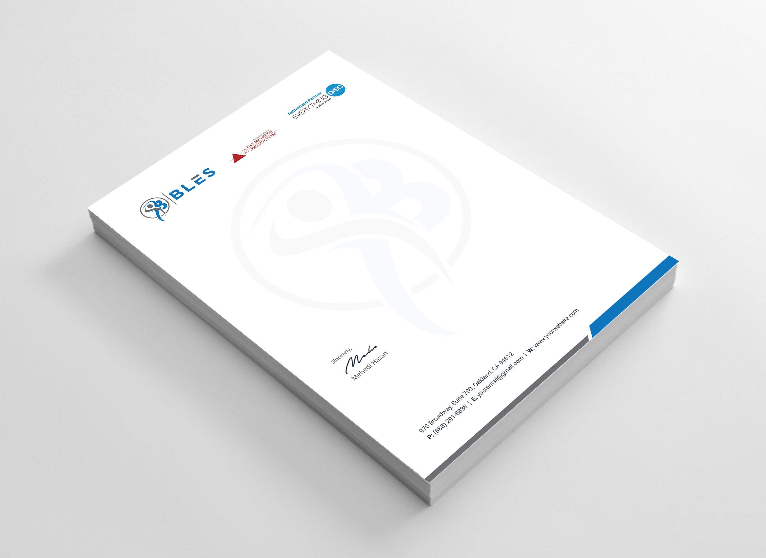 Letterhead Design by Expert Bappy for this project | Design #32064894