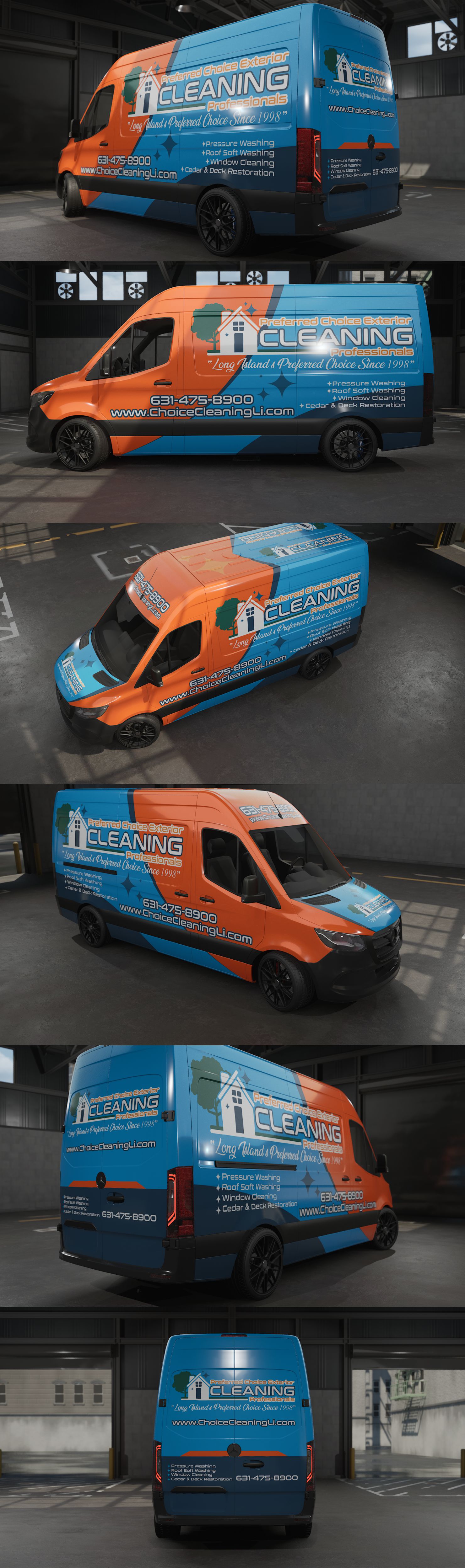 Diseño de Rotulación de Vehículo por VEDG para Preferred Choice Cleaning Services | Diseño #32087893