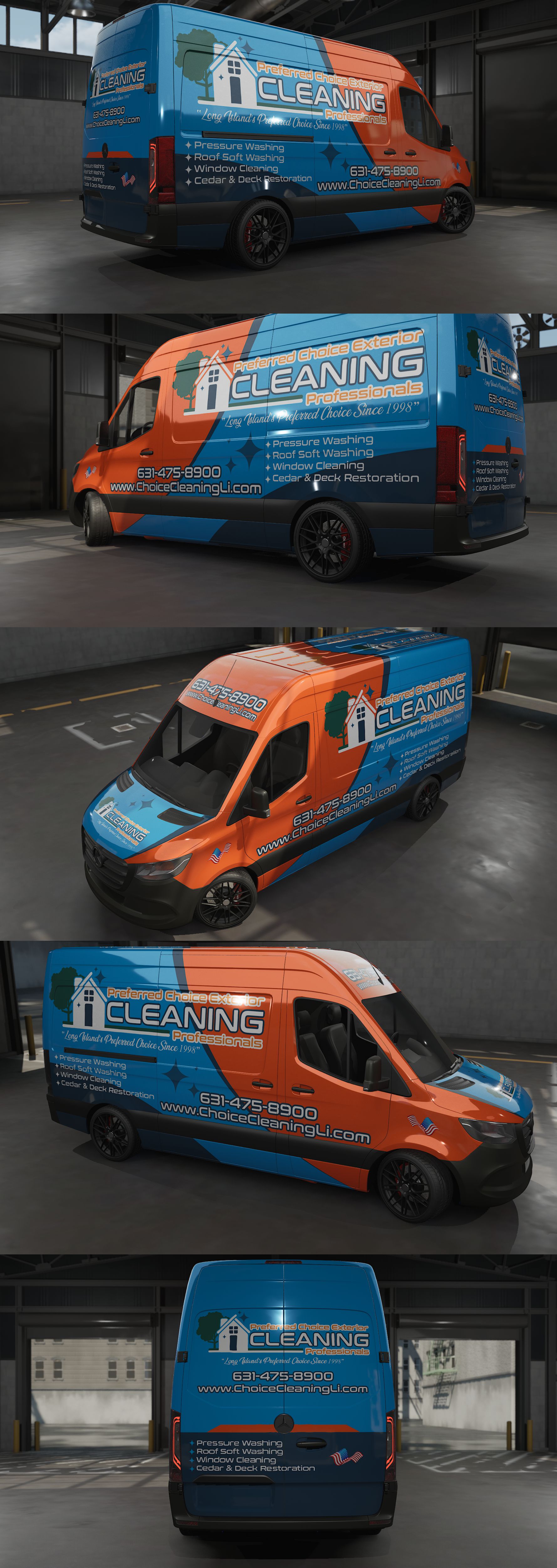 Diseño de Rotulación de Vehículo por VEDG para Preferred Choice Cleaning Services | Diseño #32095862