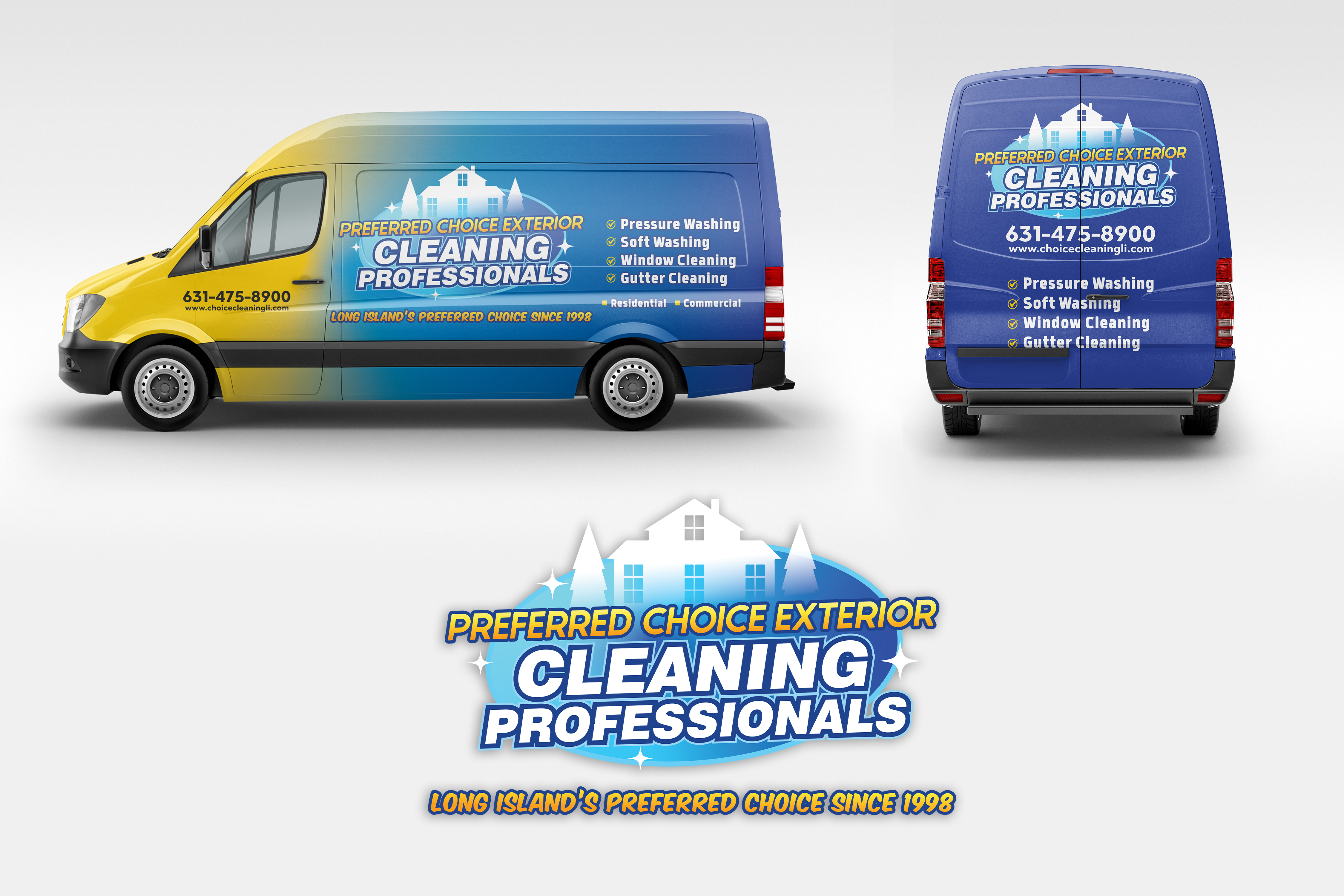 Design de Covering de Véhicule par sl.design pour Preferred Choice Cleaning Services | Design #32073402