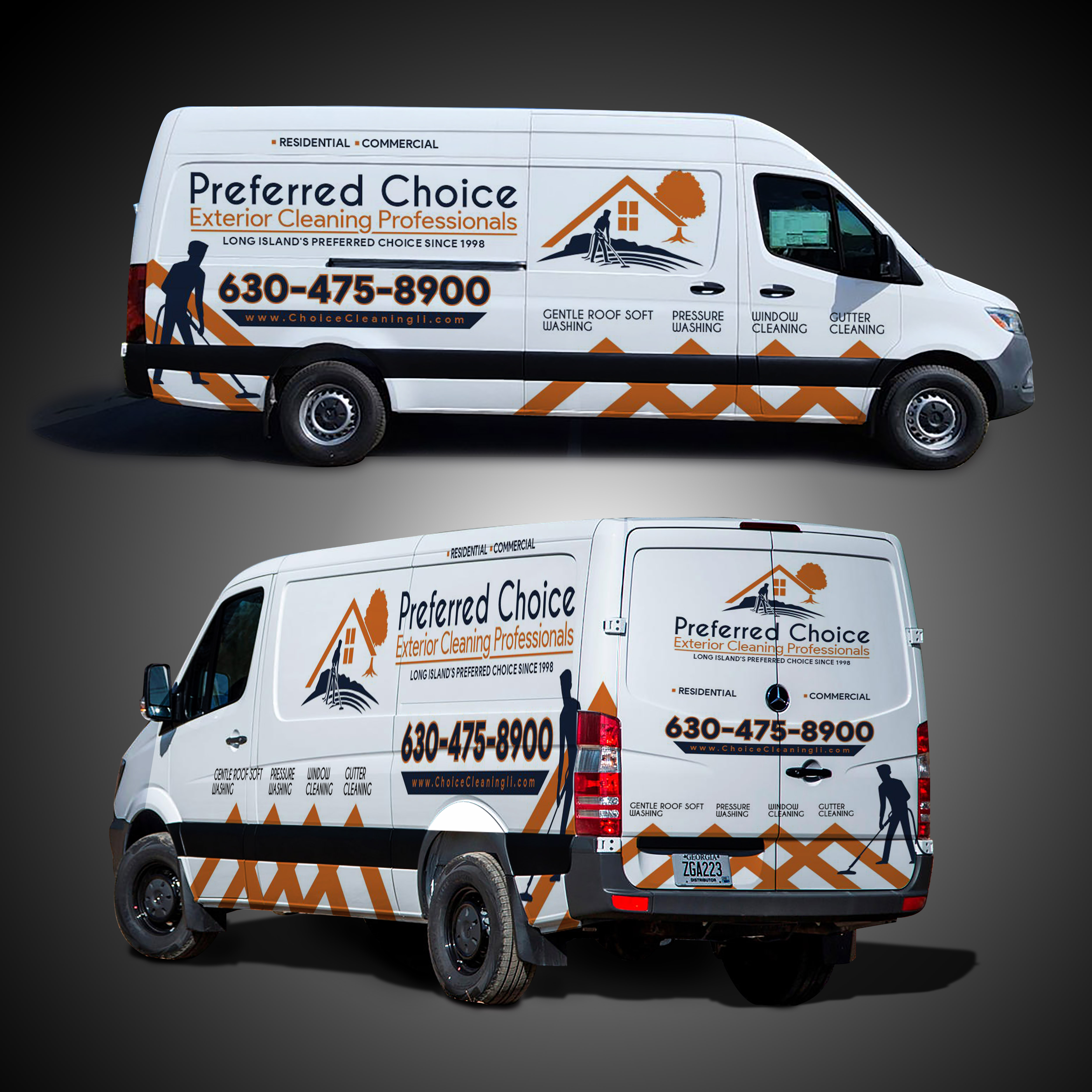 Car Wrap-Design von Fine Graphics House für Preferred Choice Cleaning Services | Design #32087413