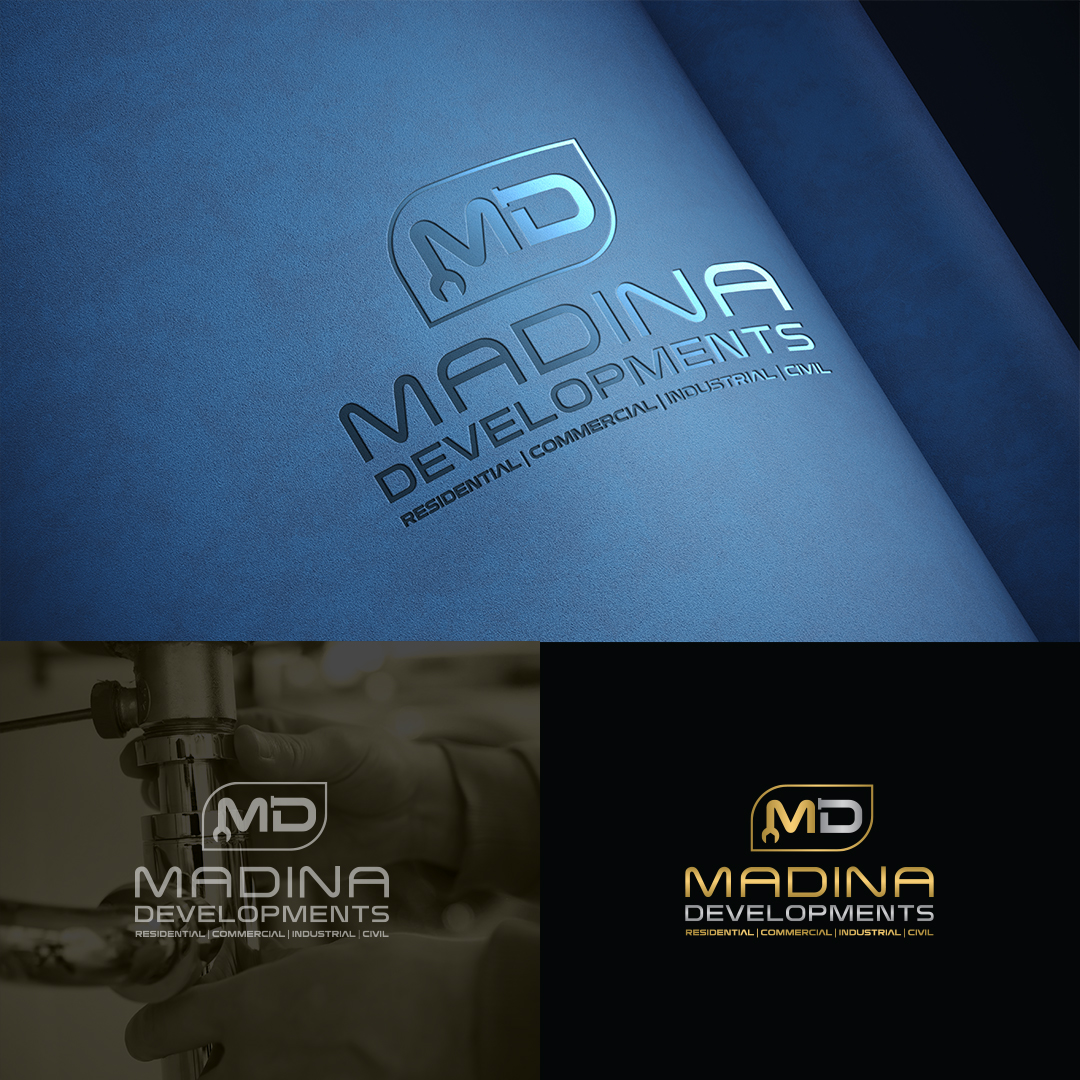 Logo Design by Mood Designz for Madina Developments  | Design #32104850