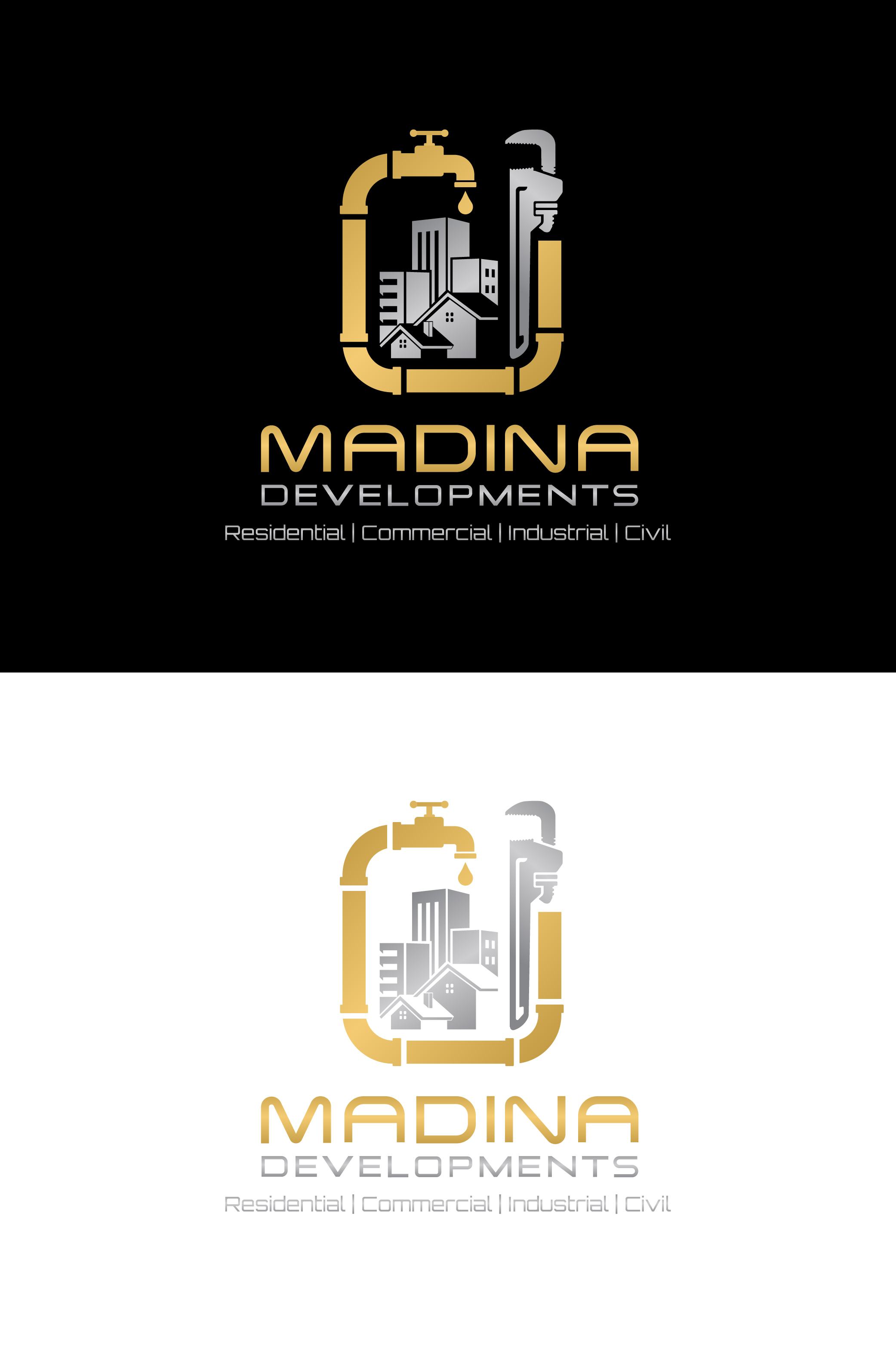 Logo Design by Alike for Madina Developments  | Design #32093882