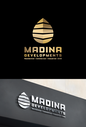 Logo Design by dicubit for Madina Developments  | Design: #32111608