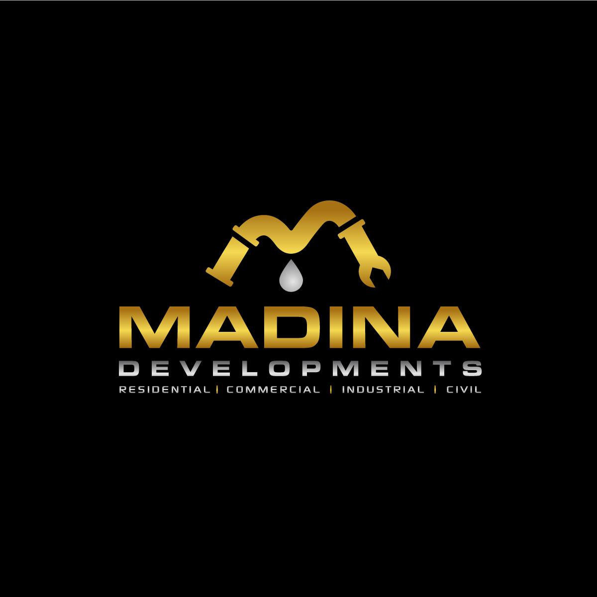 Logo Design by webeezine for Madina Developments  | Design #32101299