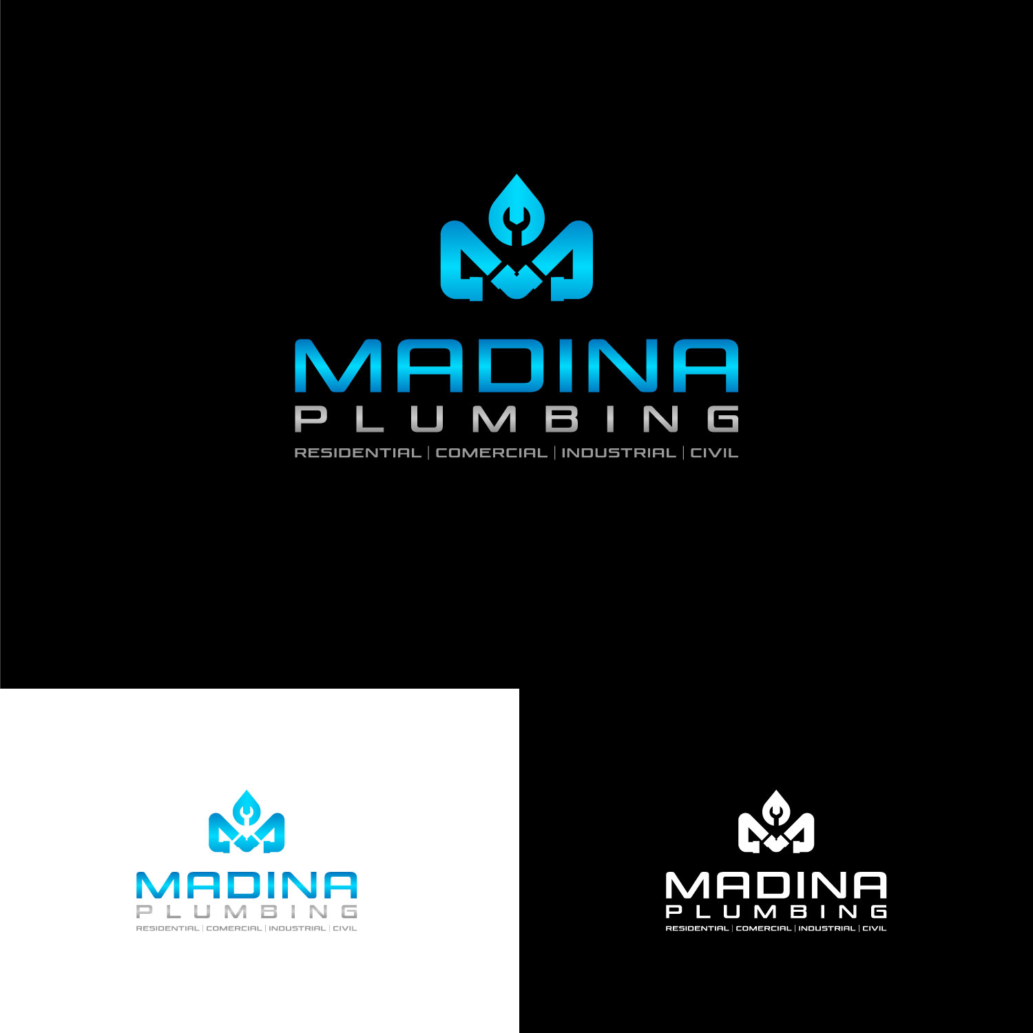 Diseño de Logo por Onerio para Madina Developments  | Diseño #32139865