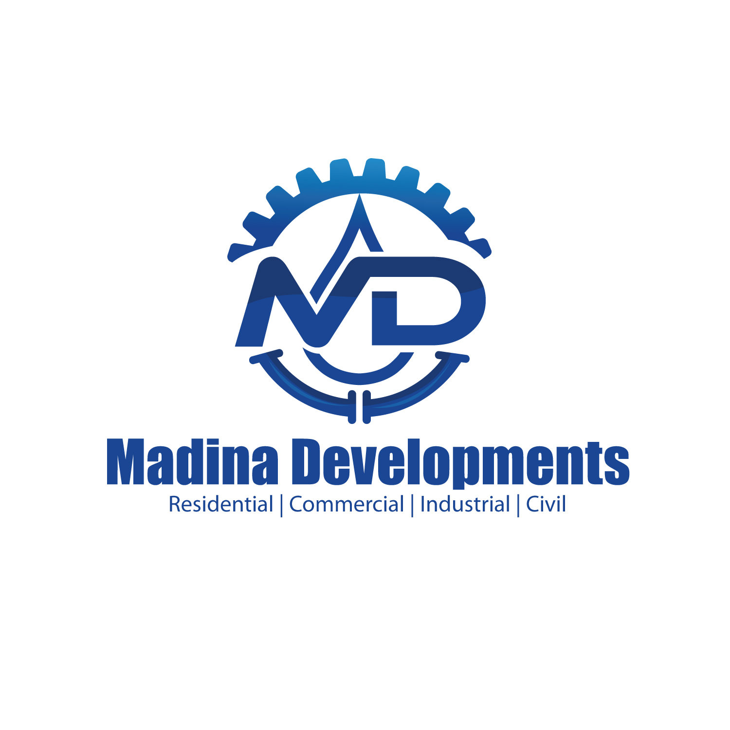 Logo Design by GODDREAMCREATION for Madina Developments  | Design #32093331
