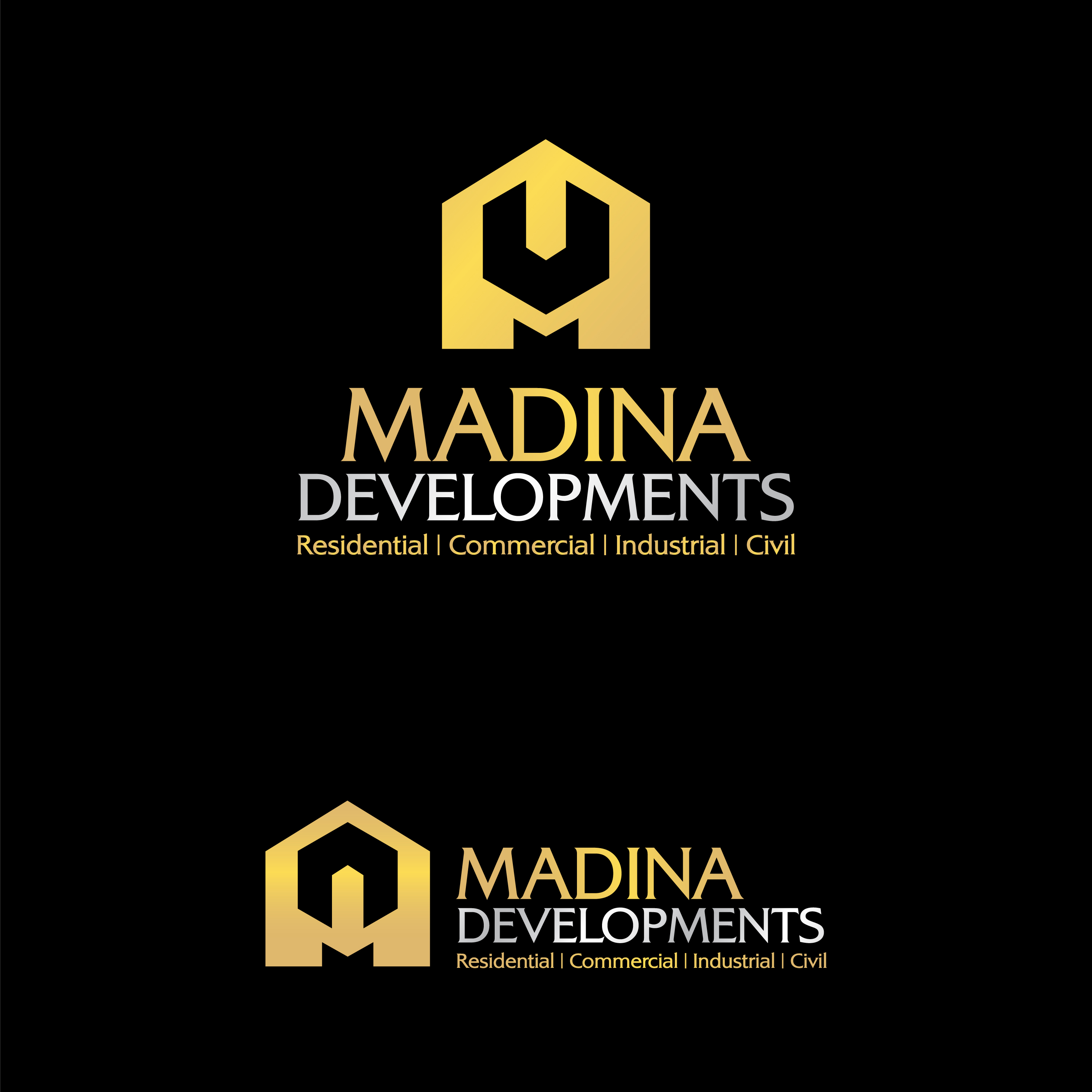 Logo Design by Ashraful 9 for Madina Developments  | Design #32094090