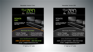 Advertisement Design by designgreen for Zen Electronics | Design: #3103626