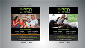 Advertisement Design by designgreen for Zen Electronics | Design: #3103676