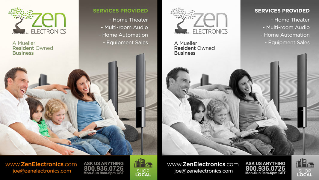Advertisement Design by Juan Bigotes for Zen Electronics | Design #3110563
