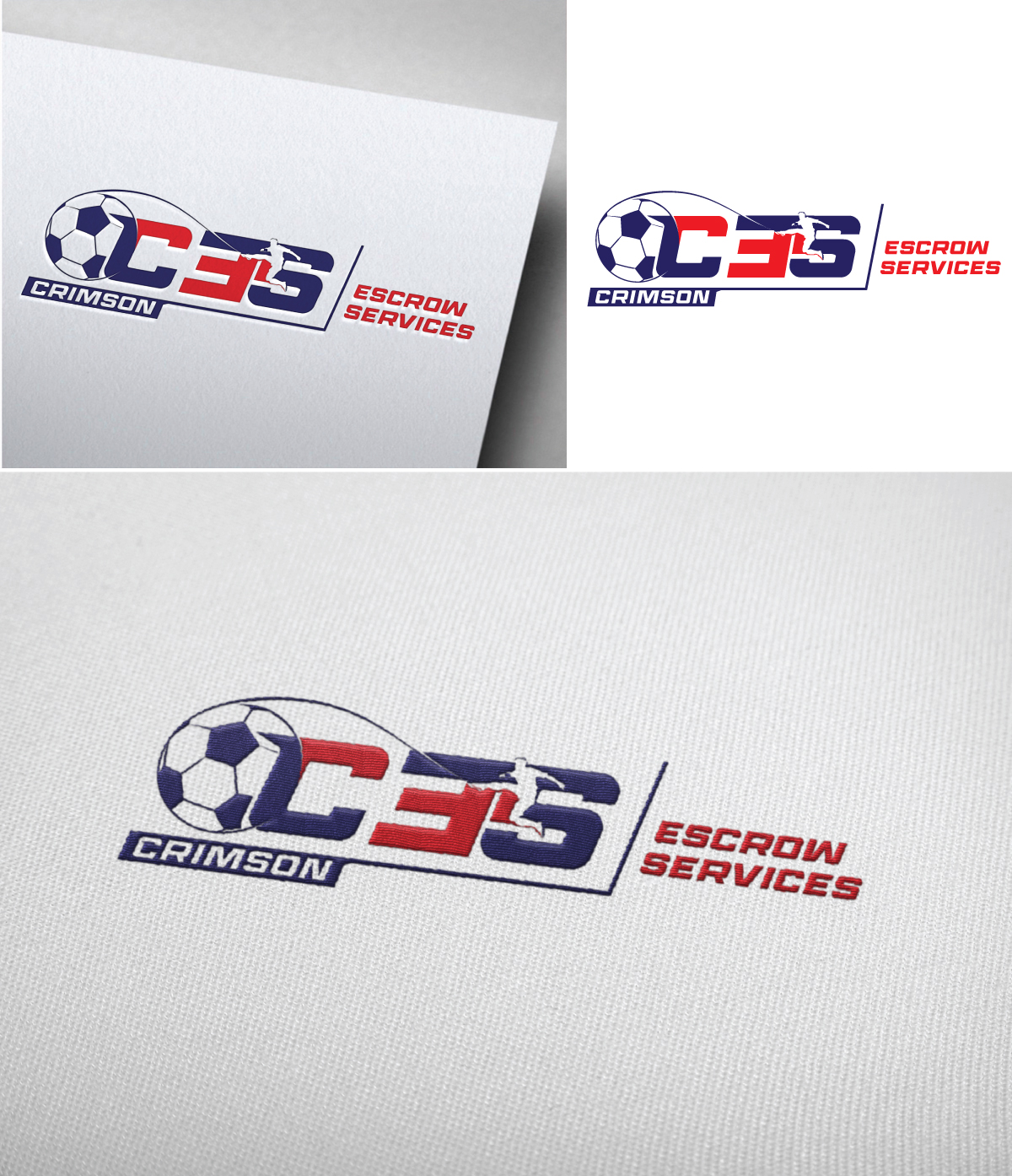 Logo Design by Om Namah Shivay for Crimson Title | Design #32084544