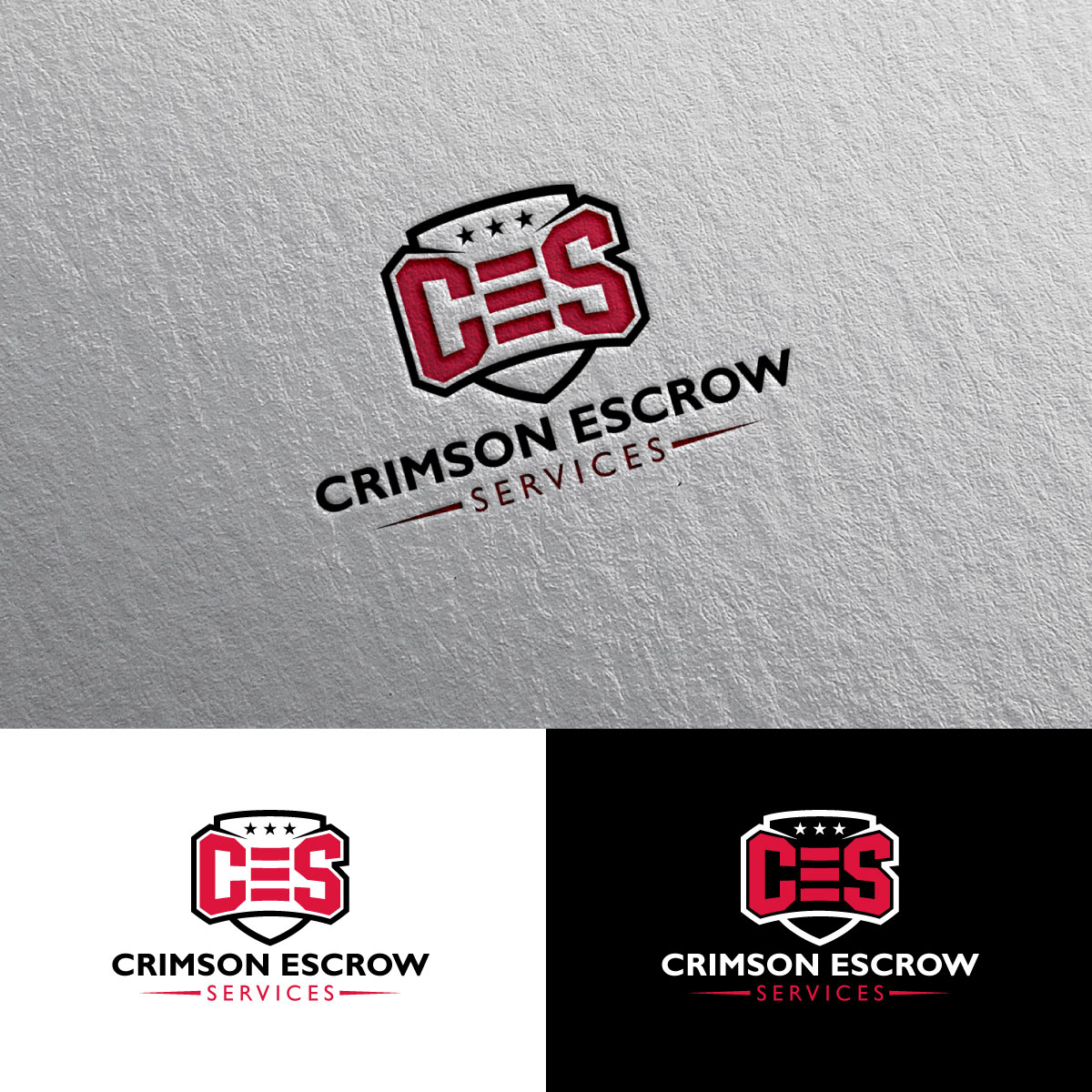 Logo Design by chris Ray for Crimson Title | Design #32064826