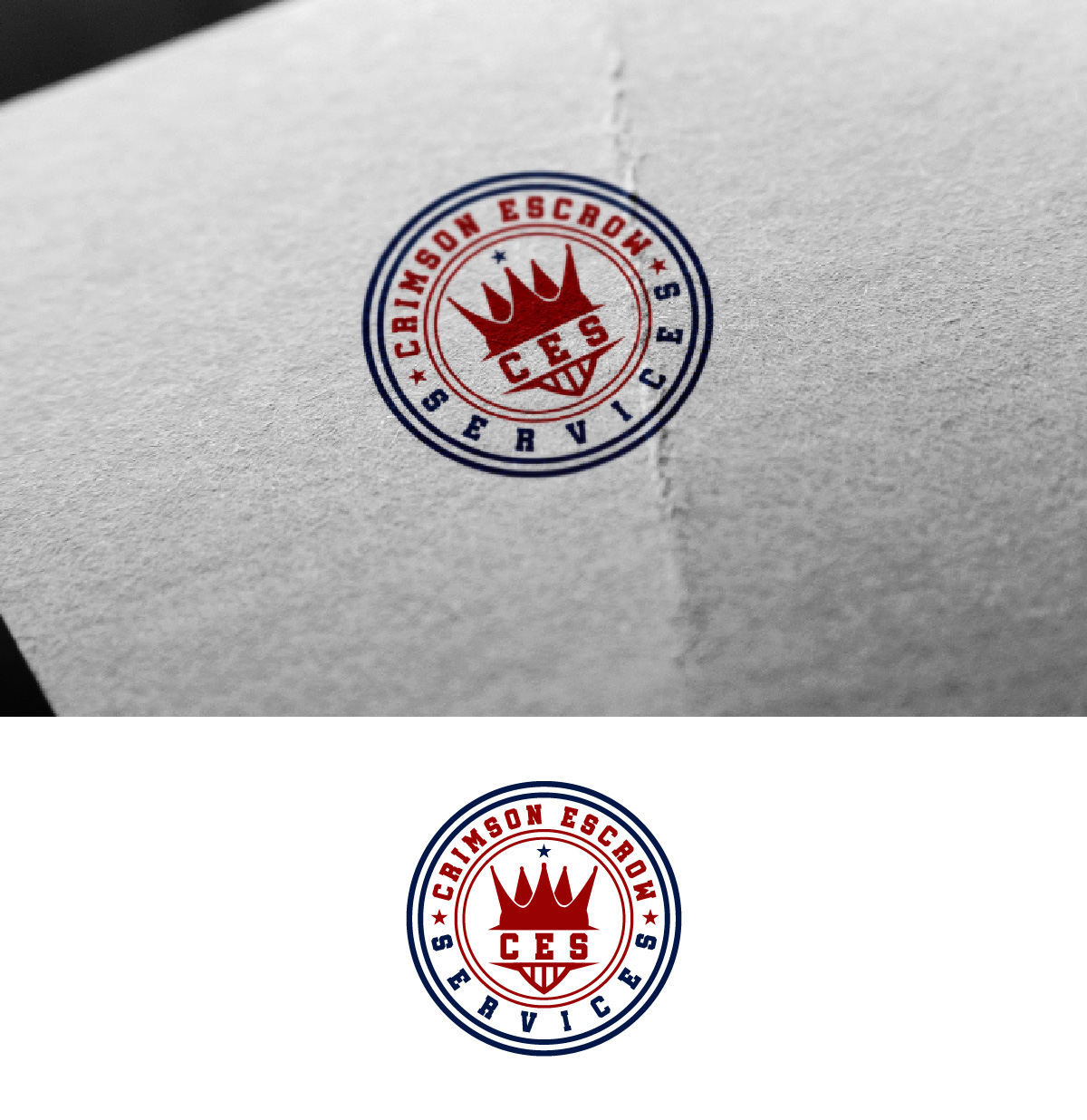 Logo Design by fly  design for Crimson Title | Design #32066136