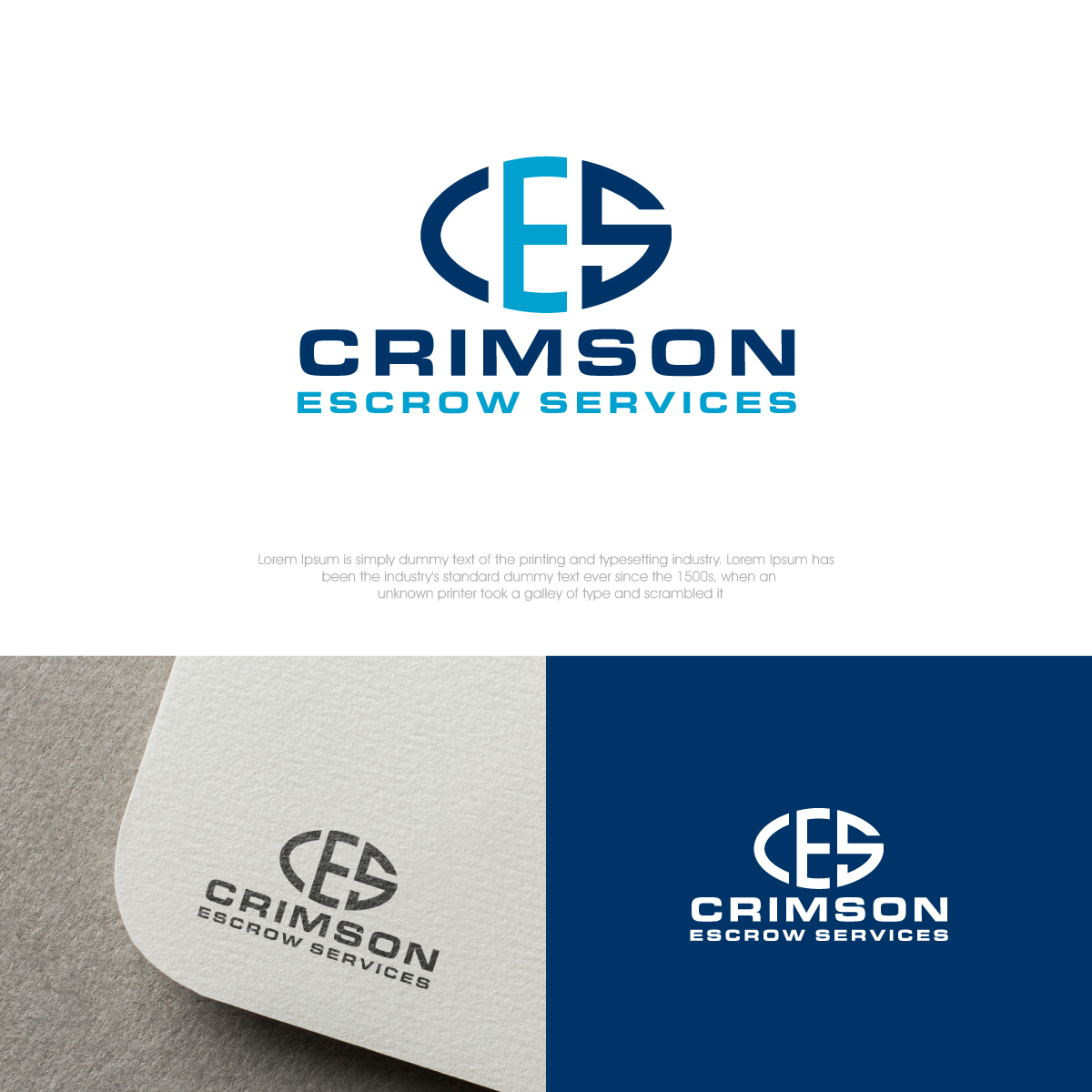 Logo Design by webeezine for Crimson Title | Design #32068212