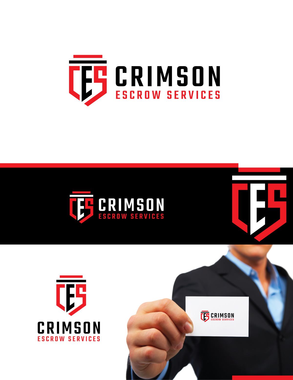 Logo Design by creativepix for Crimson Title | Design #32065382