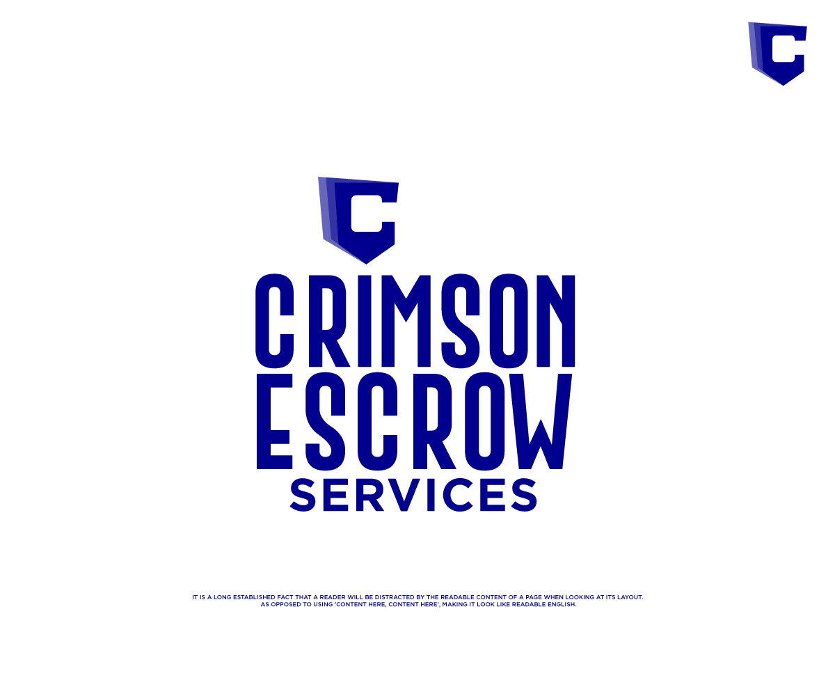 Logo Design by Ansh Design for Crimson Title | Design #32065775