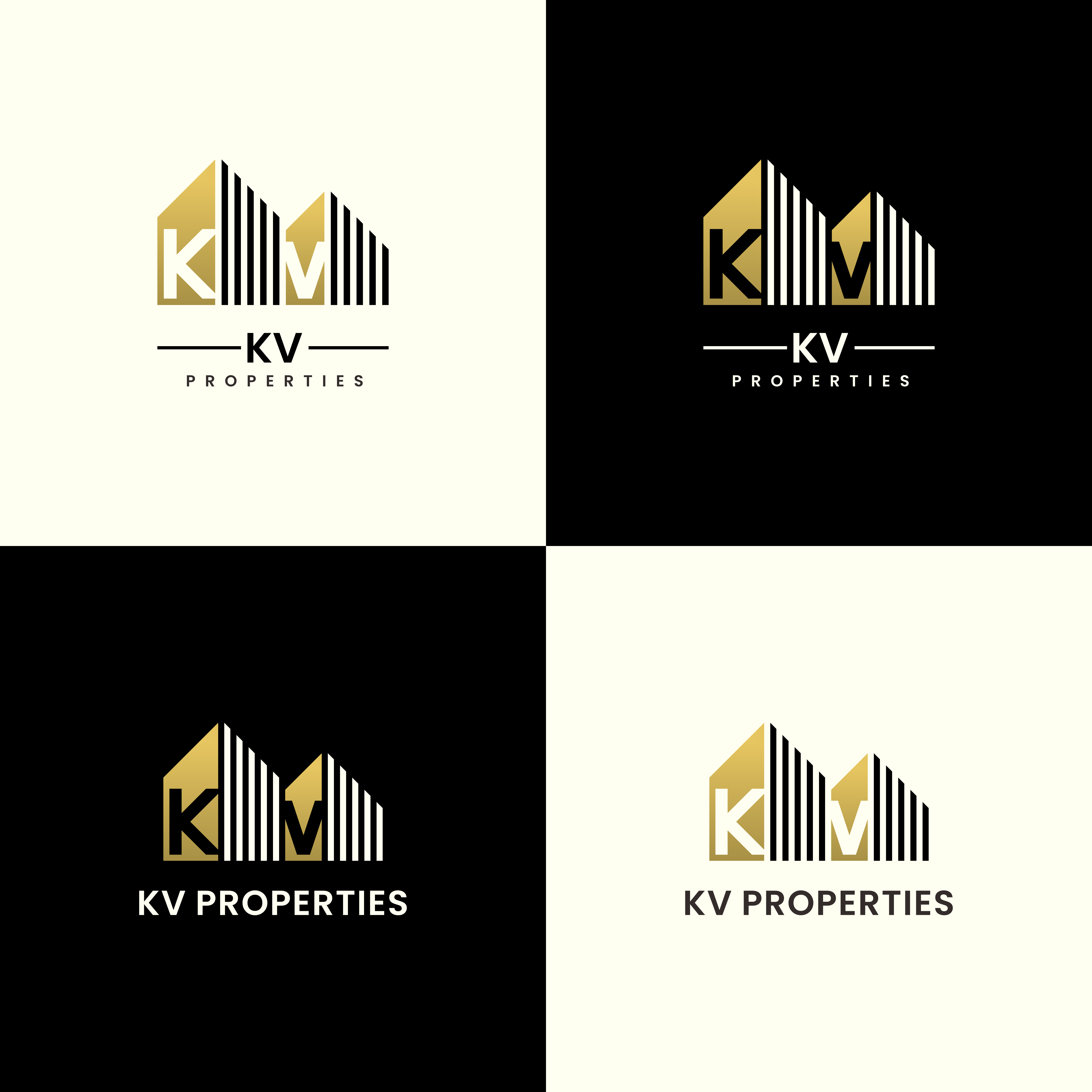 Logo-Design von Doa anakKU für KV Properties | Design #32065215
