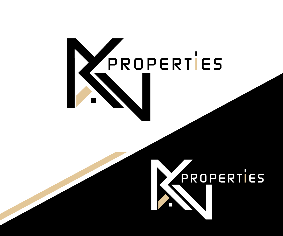 Logo Design by Paint-Tools for KV Properties | Design #32067688